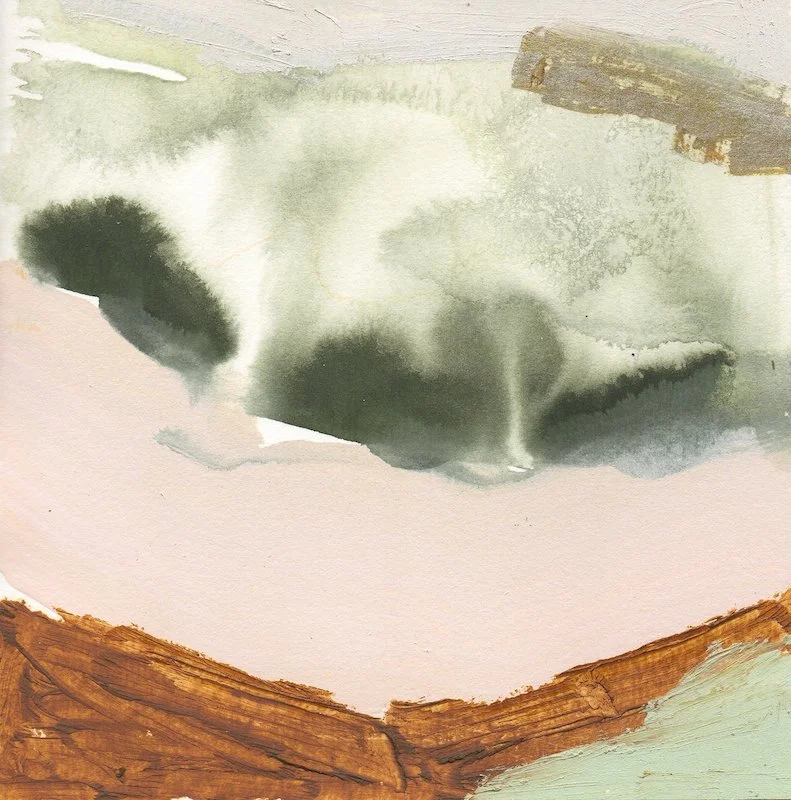 Summer Storms. 16/18. Paper. 8x8. Unframed.