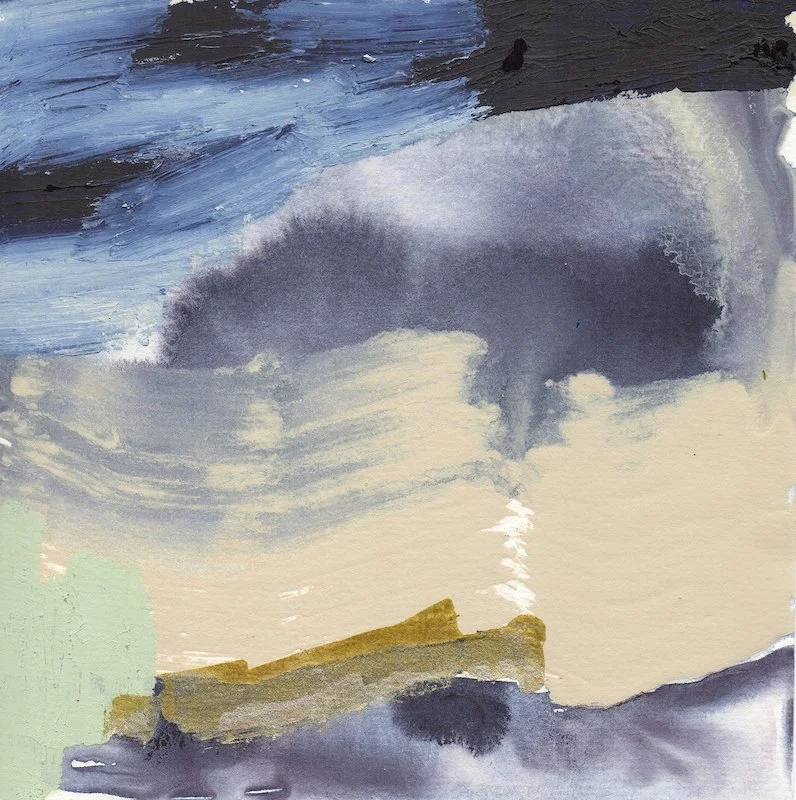 Summer Storms. 12/18. Paper. 8x8. Unframed.