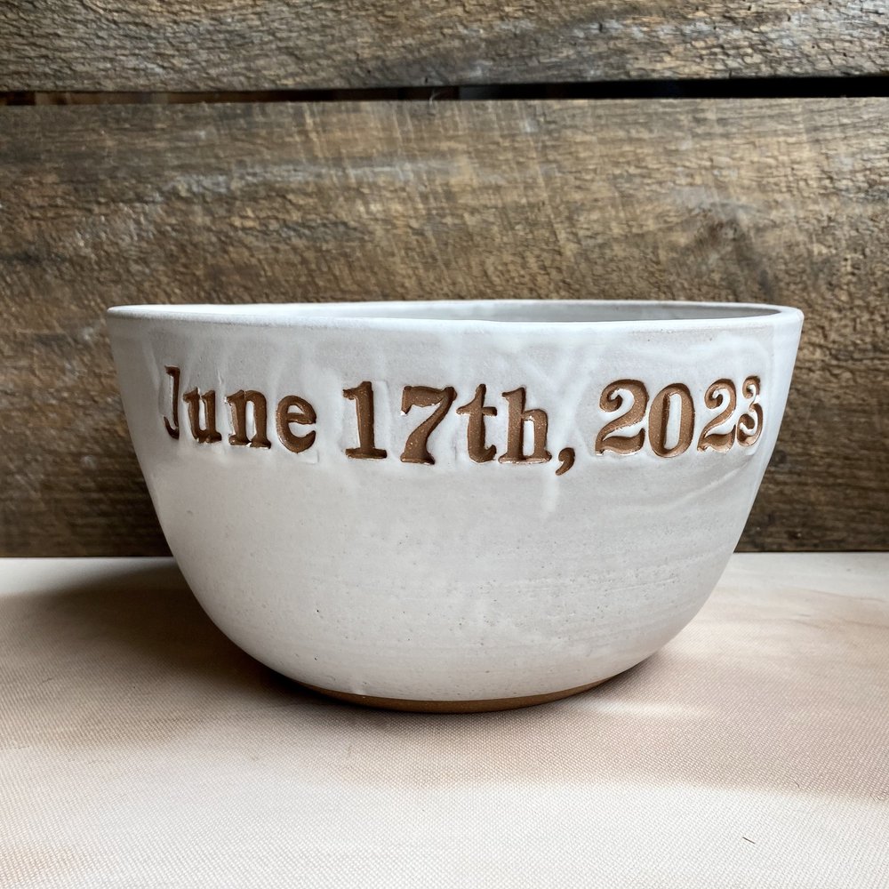 Large custom bowl — Lulu Ceramics