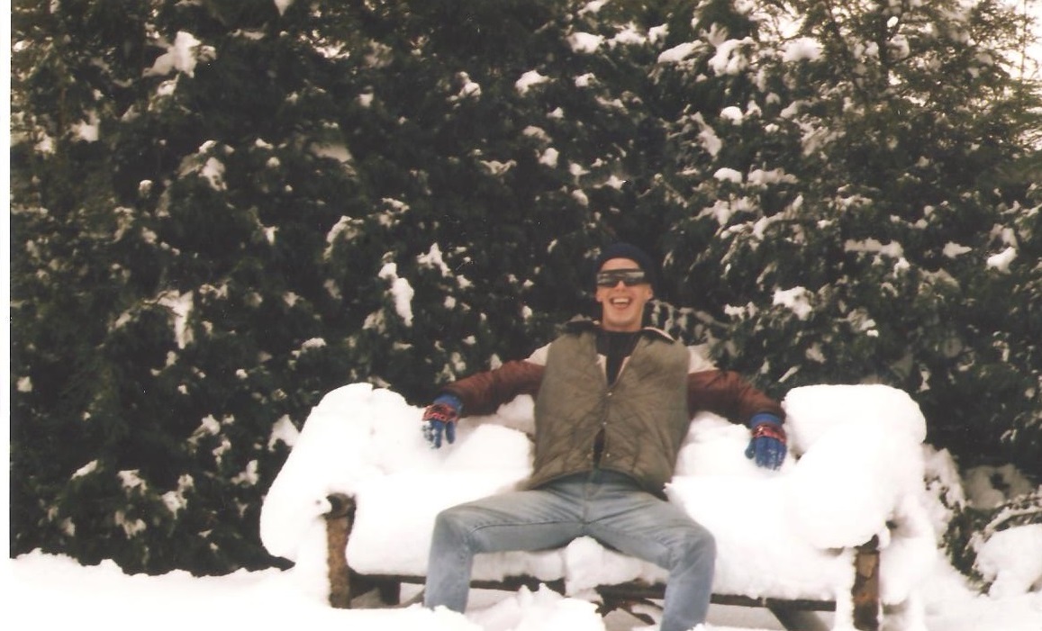 Enjoying the snow