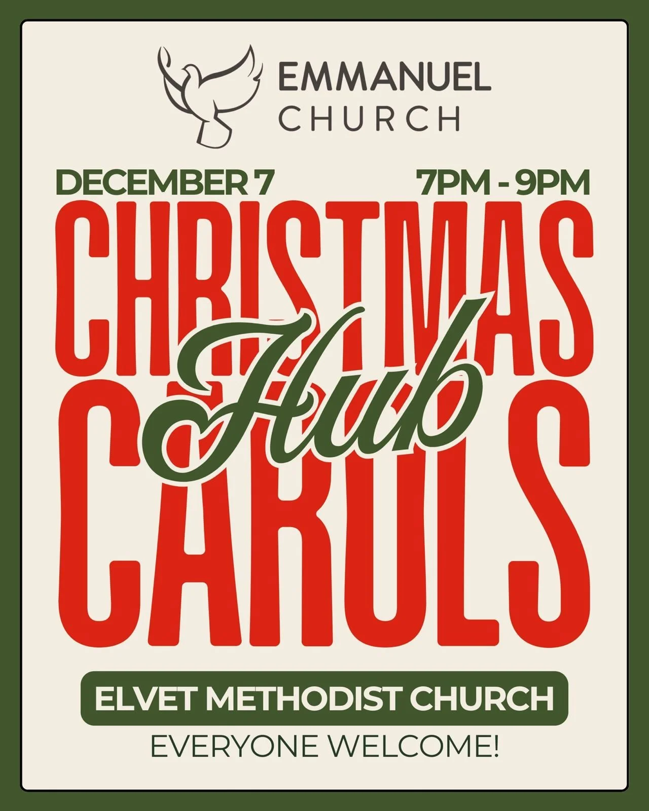 Hub Carols - An unexpected Christmas
