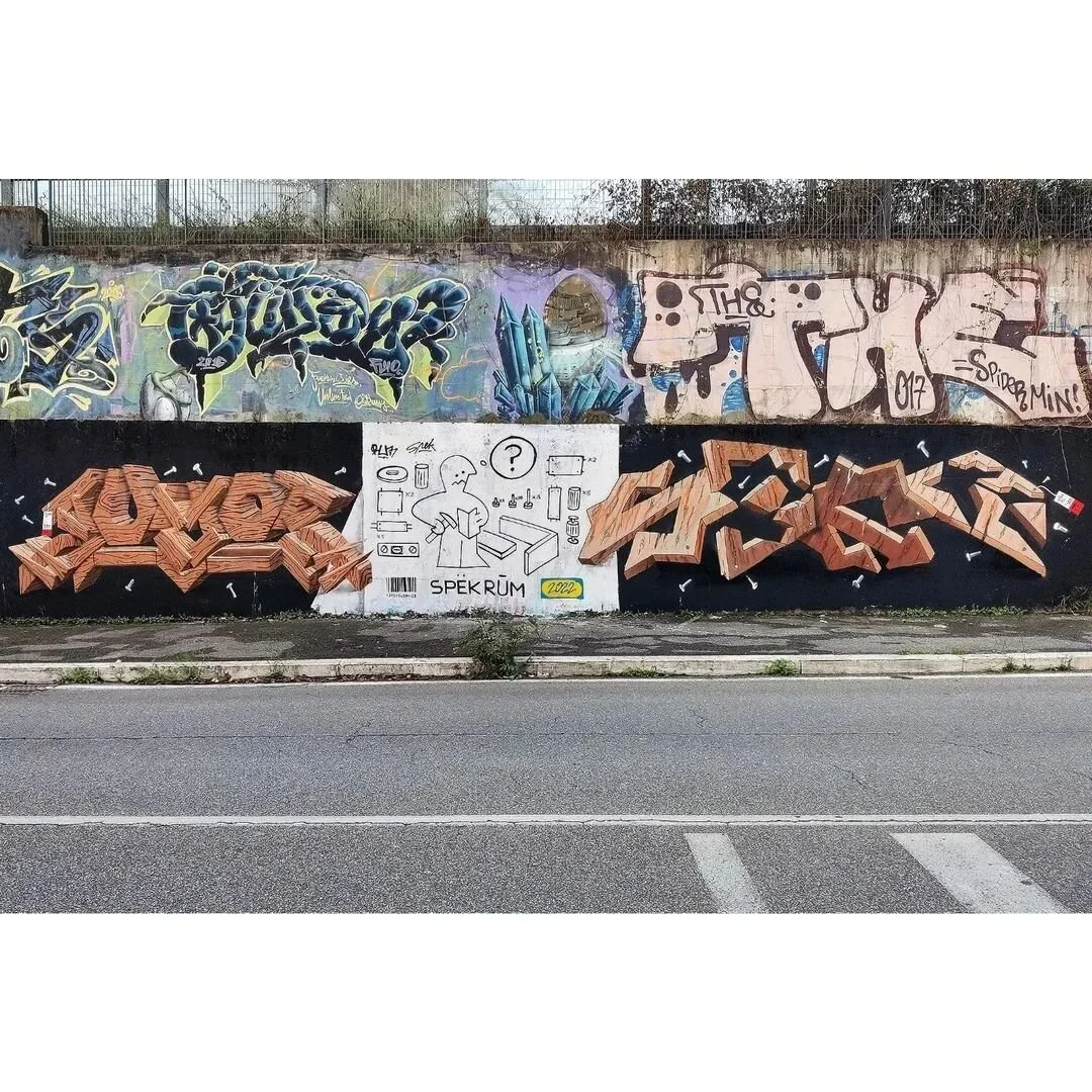 Legnate 🪓🪵🪚🔨
&gt;&gt;&gt; Swipe for details &gt;&gt;&gt;
@esseich.86 and @erreuemme

.
.
.
#graffiti #wood #graffitifuture #gang #ikea #ikeahack #forniture #acab #spek #rum #graffitiroma
#graffiti #graffs #spraycans #writing #sprayart #colors #lo
