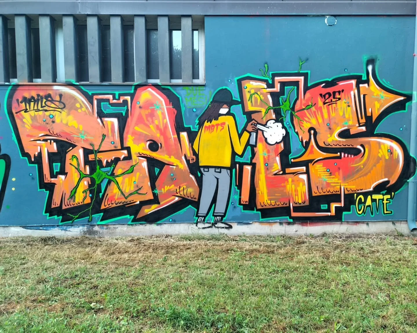 New @tails.in.the.details 
.
.
.
.
.
.
.
#graffiti #graffs #spraycans #writing #sprayart #colors #romagnagraffiti #graffphotography #graffitiart #graffitiwall&nbsp; #graffitiporn #tails #mbts #modernbrutality #street #urbangraffiti #urbanwalls #graff