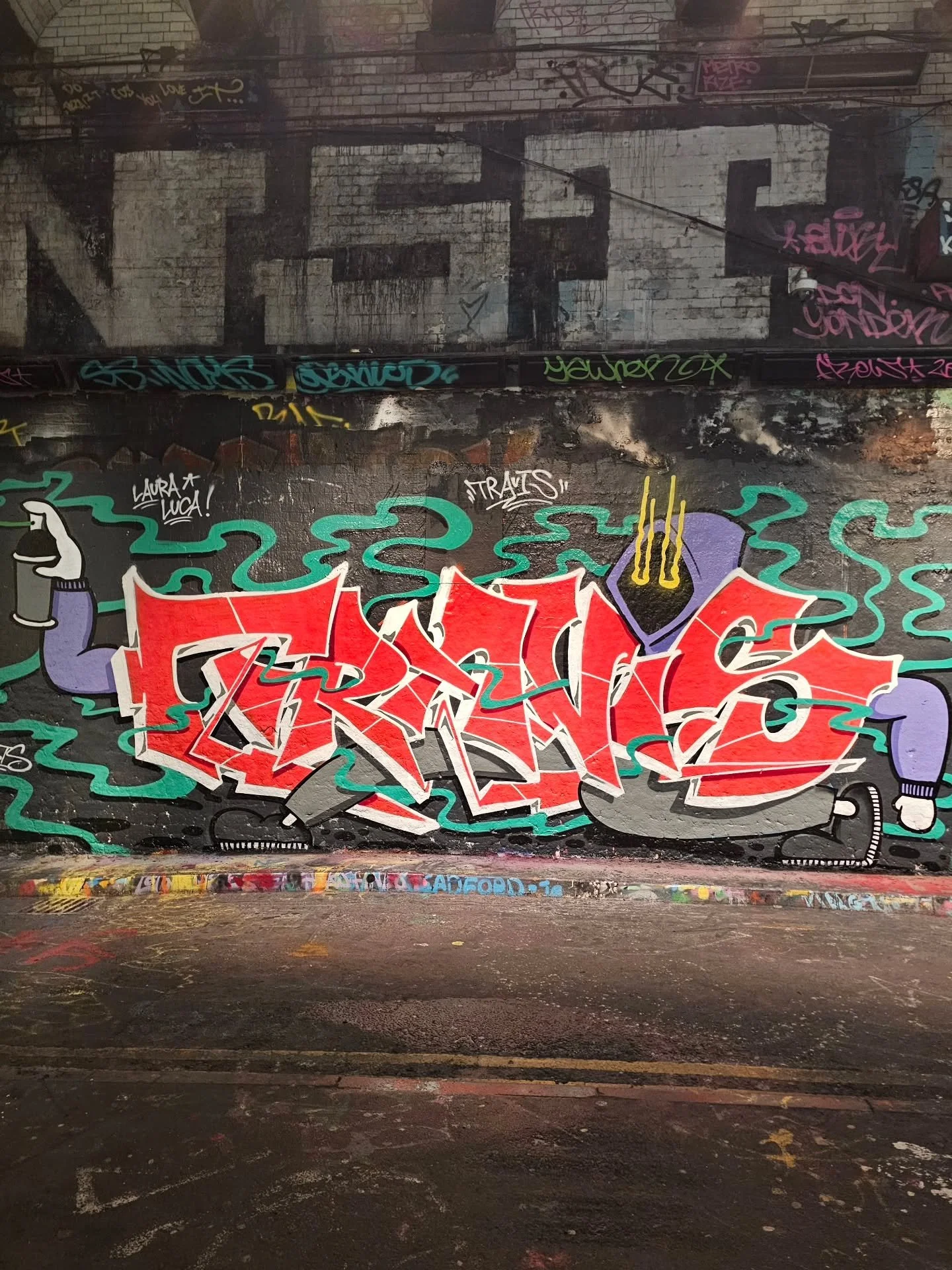 Fun night down Leake Street some time ago
SWIPE << for details
.
.
.
.
.
#graffiti #writer #graffs #leakestreet #mbts