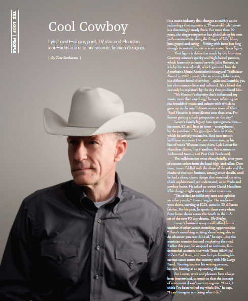 Cool Cowboy: Lyle Lovett