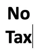 Non taxable item - shipping, etc