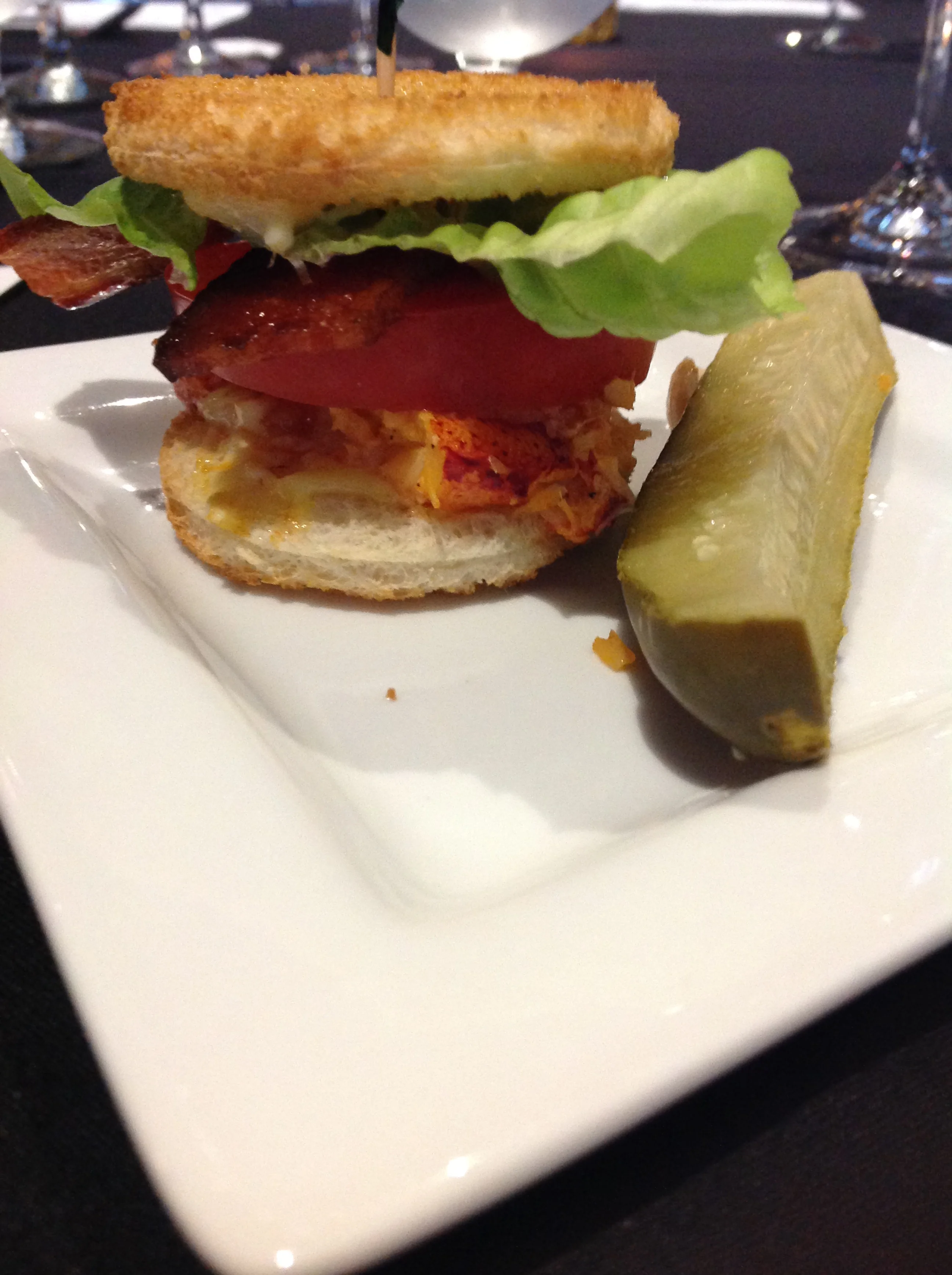 The Lobster Club Sandwich