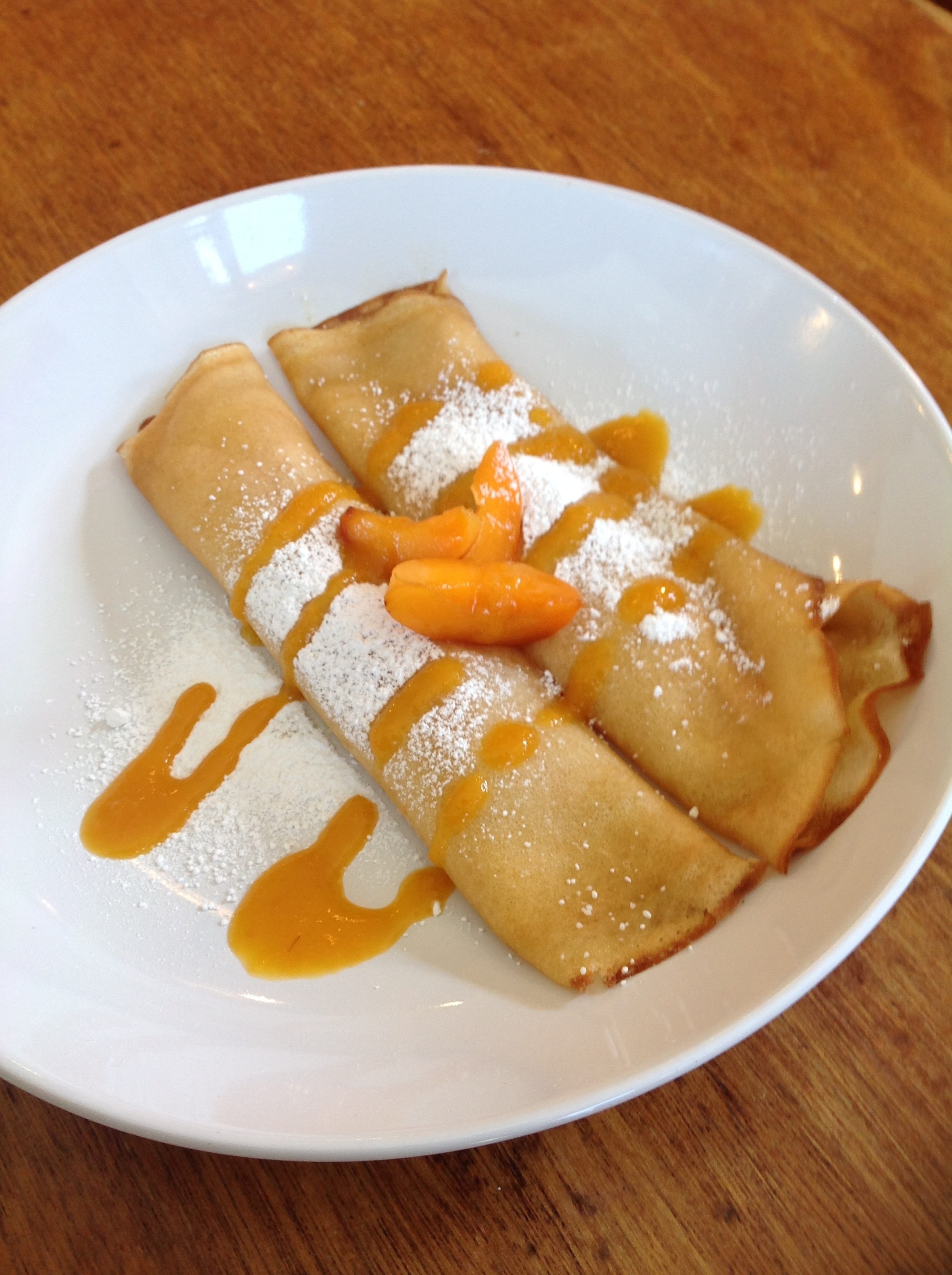 Apricot Crepes