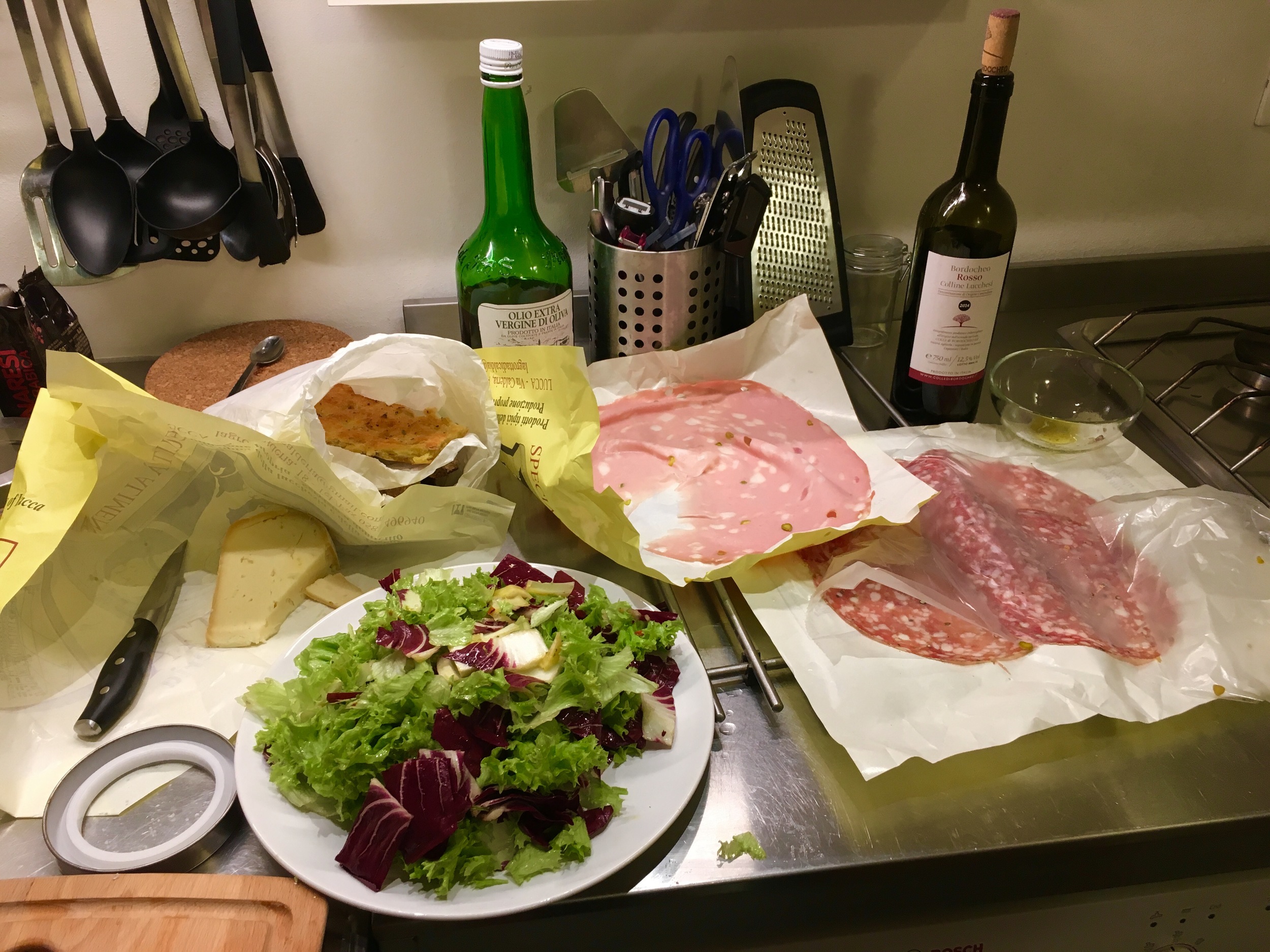 First night in Lucca