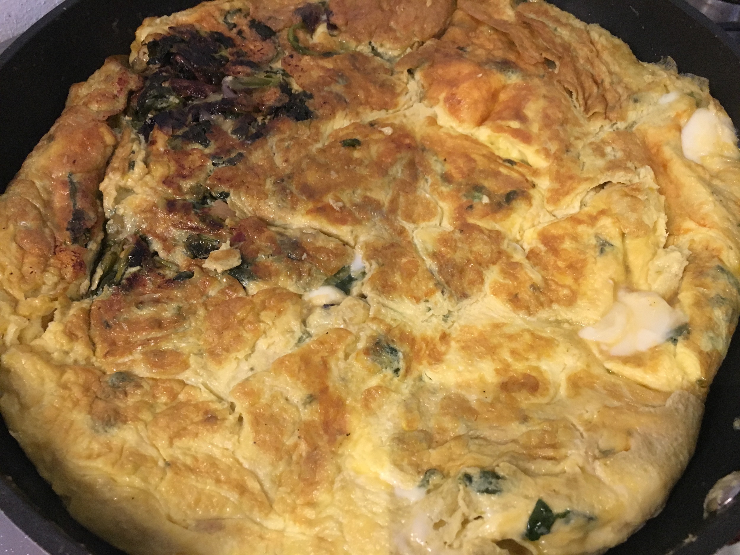Finished Frittata
