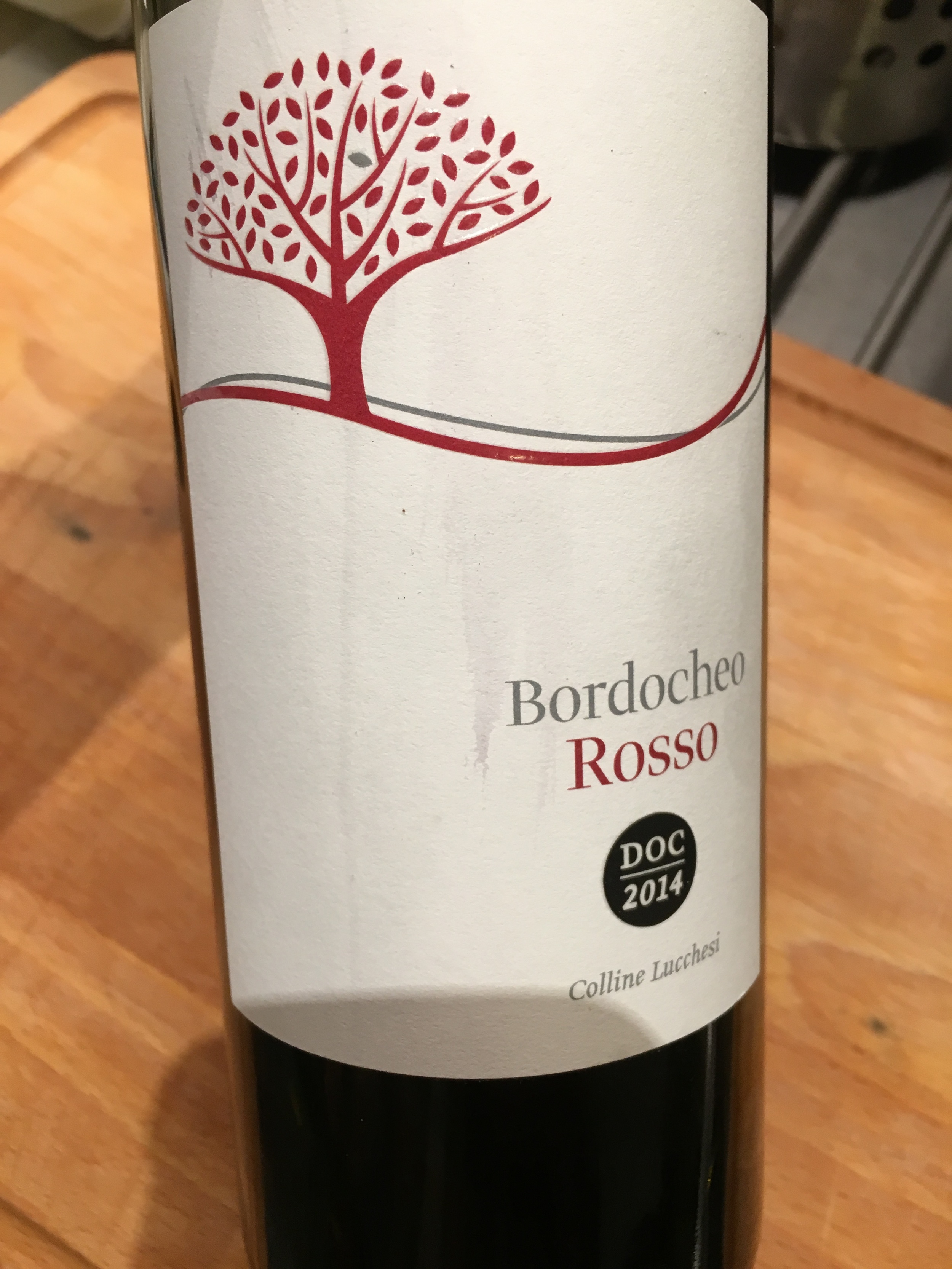 Bordocheo Rosso, Colline Lucchesi 2014