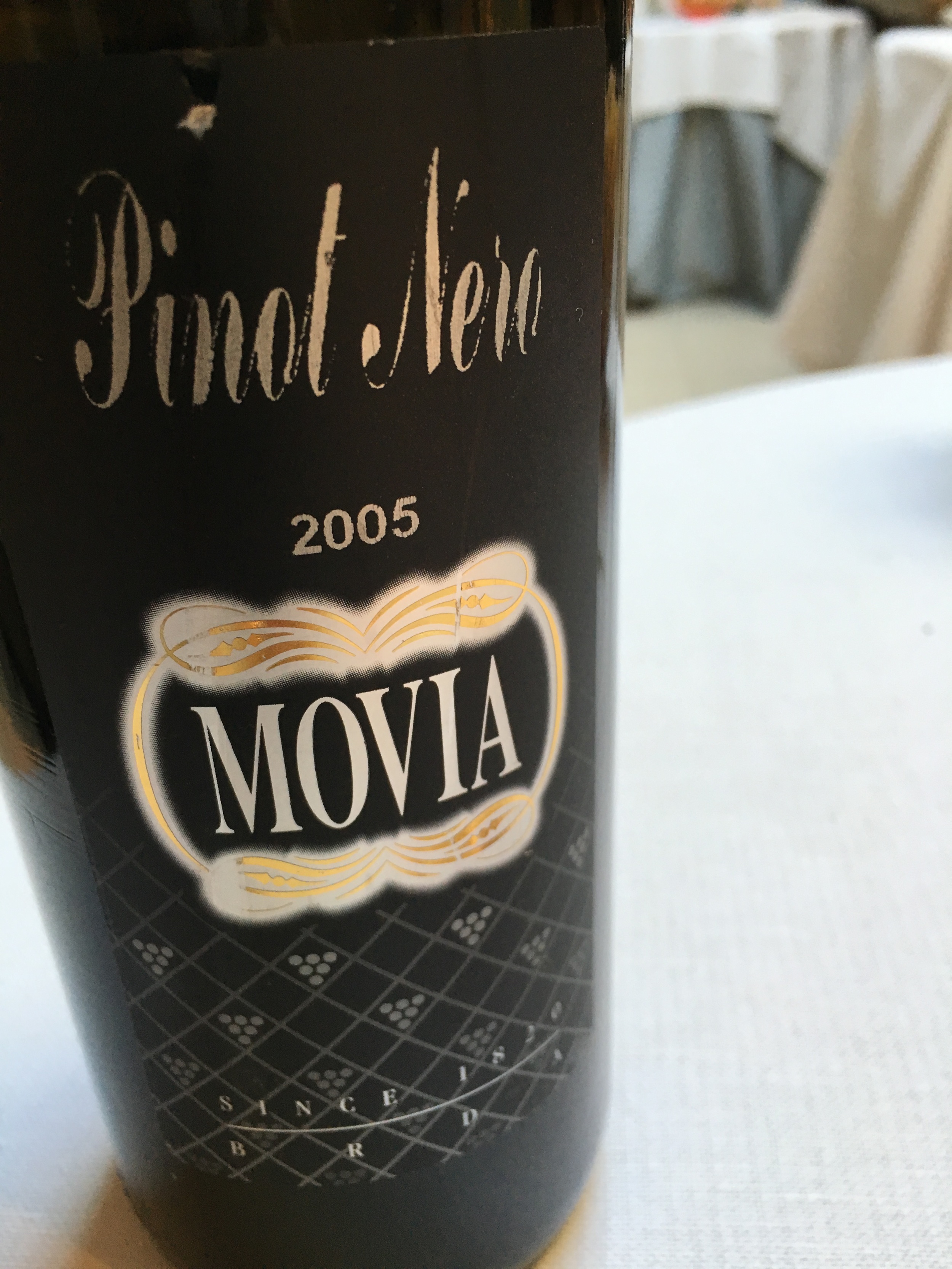 Movia 2005 Slovenian Pinot Noir 