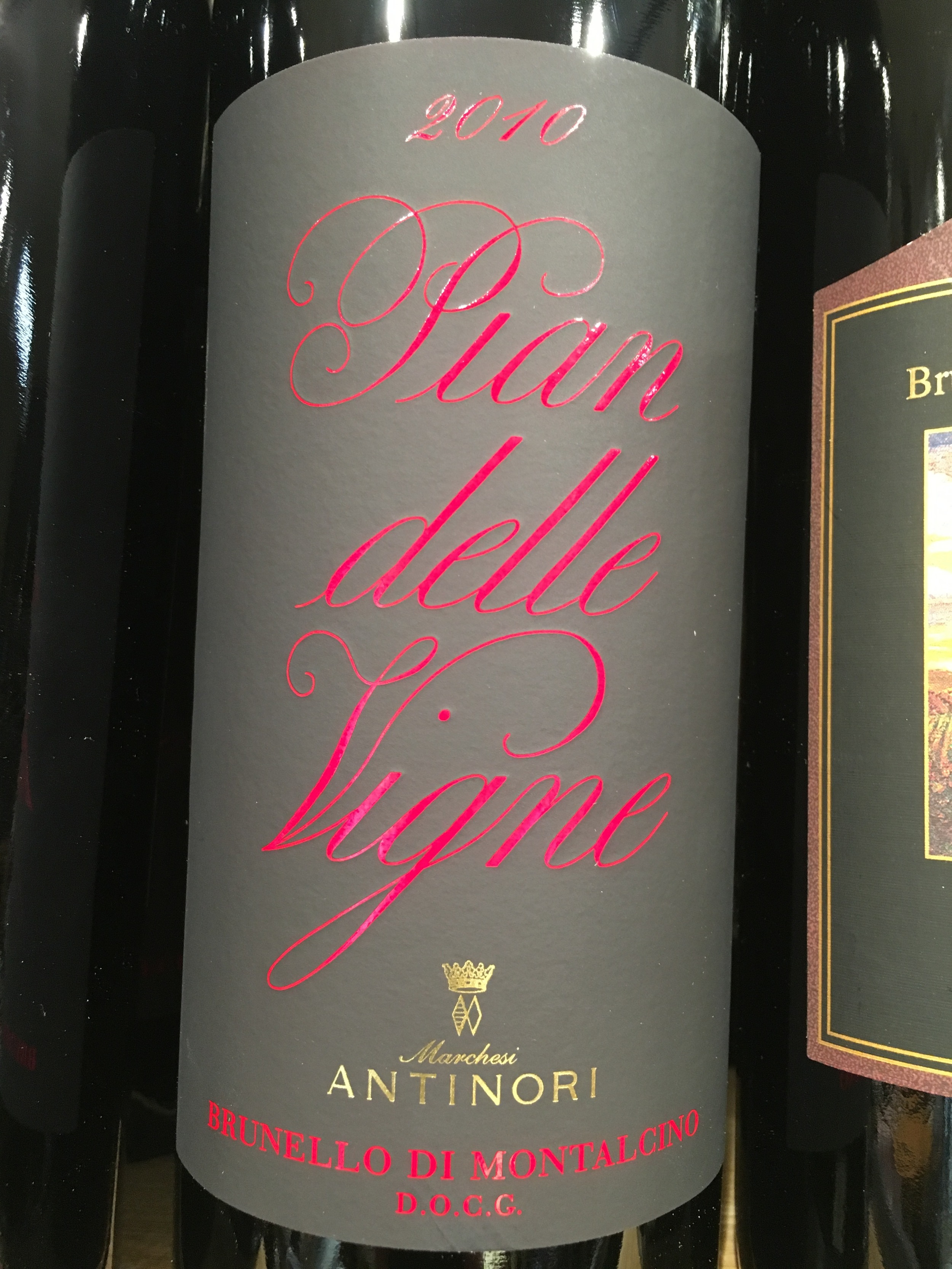 Marchesi Antinori, Pian delle Vigne 2010