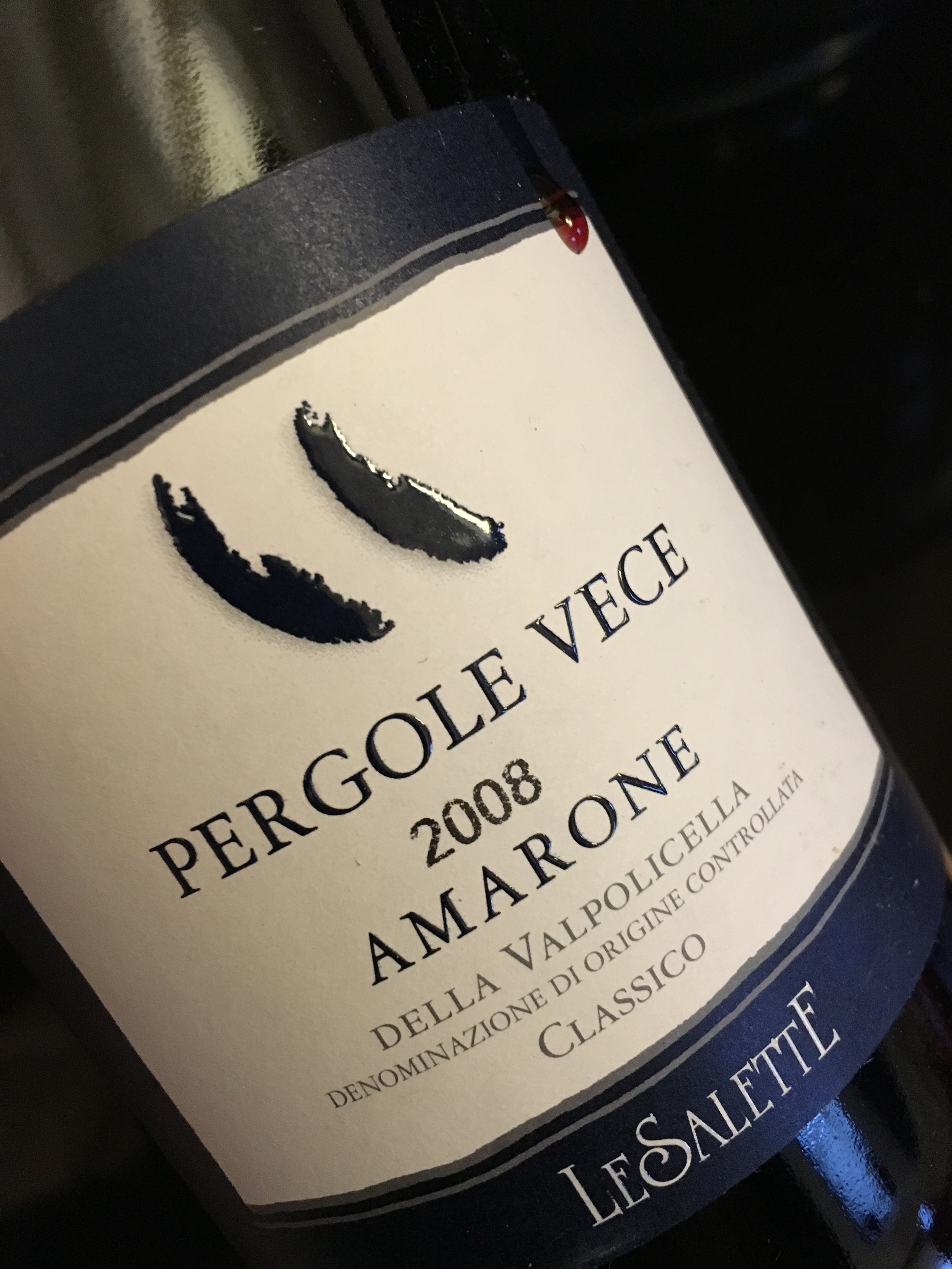 Pergola Vece 2008 Amarone, Le Salette