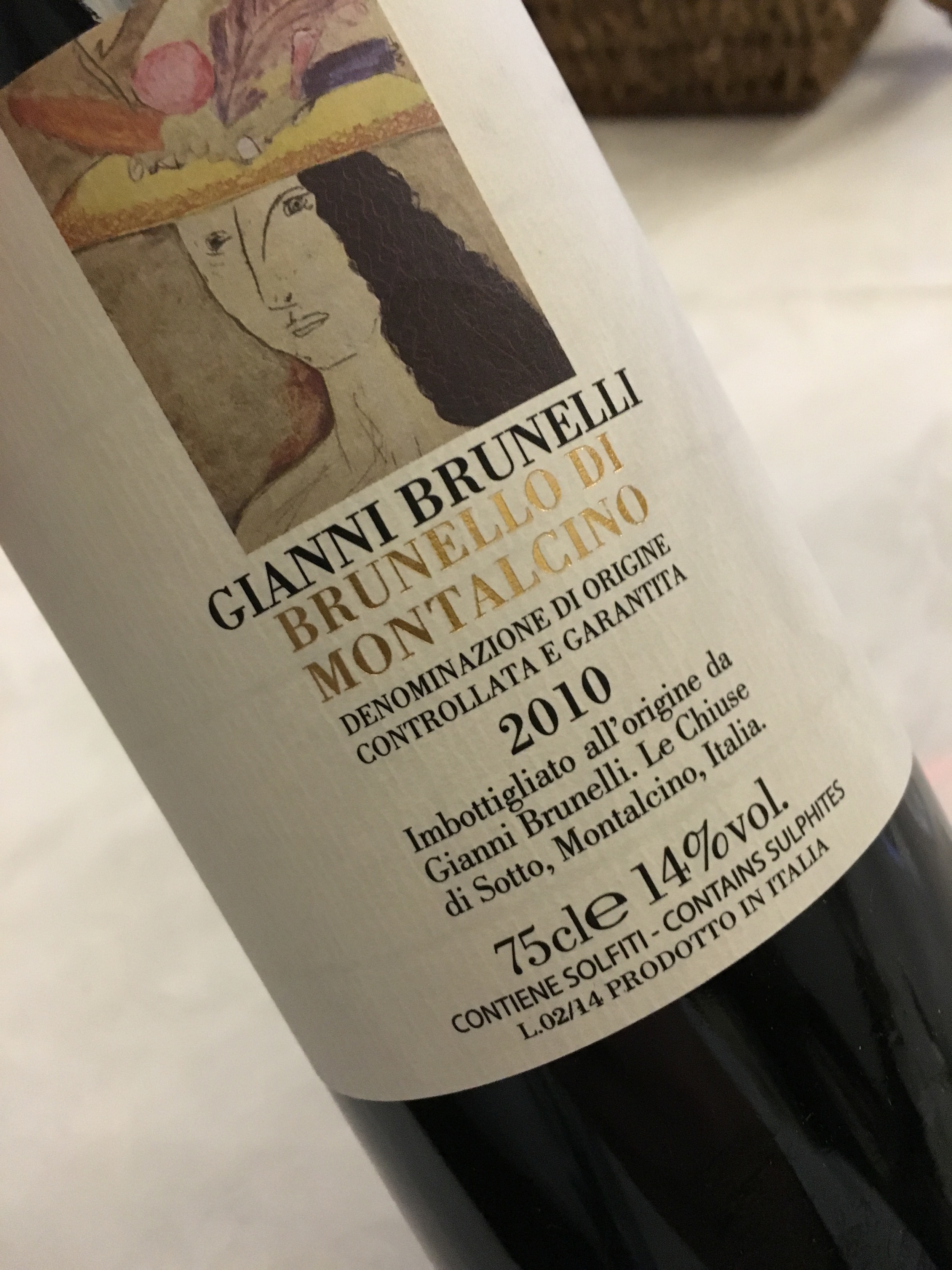 Gianni Brunelli 2010 Brunello di Montalcino