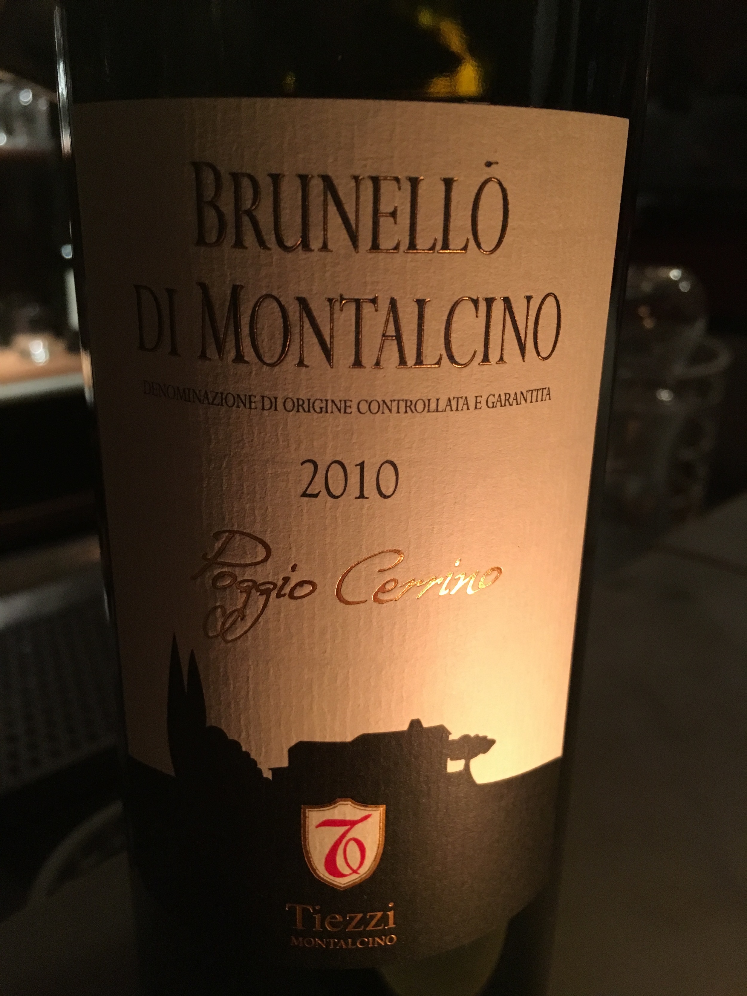 Tiezzi, Brunello di Montalcino, 2010 Poggio Cerrino