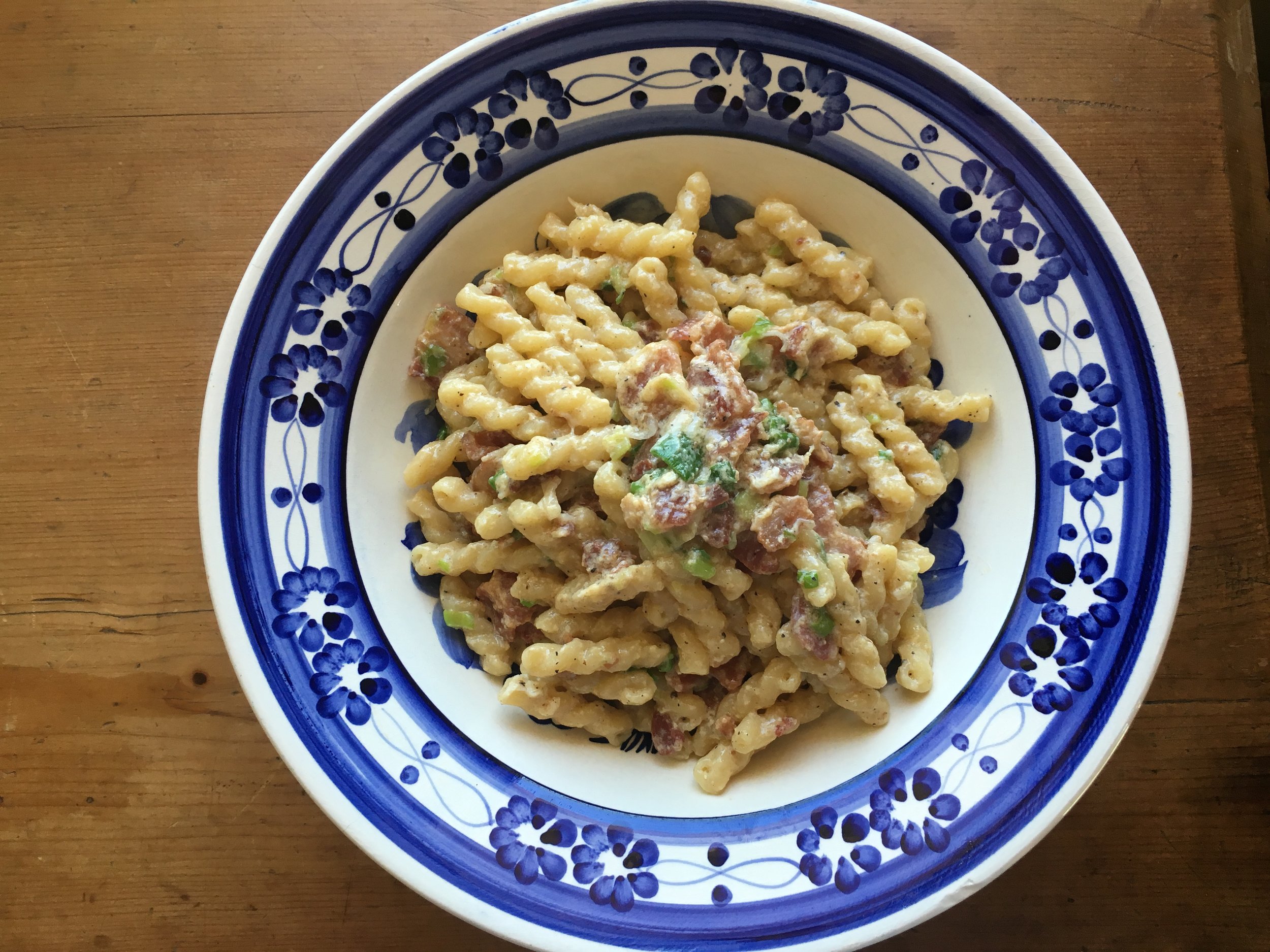 Fresh pasta at home