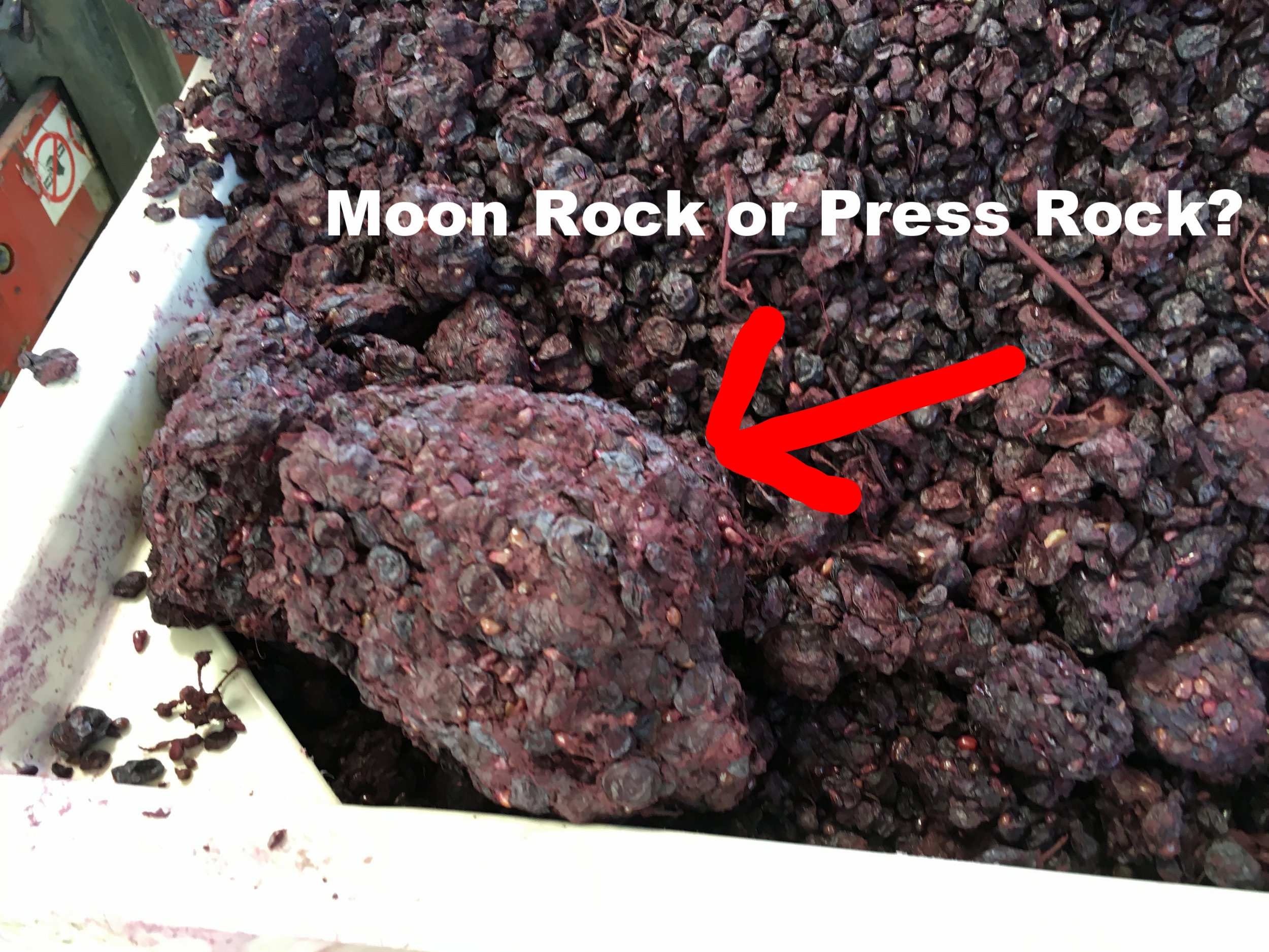 Hard pressing moon rocks