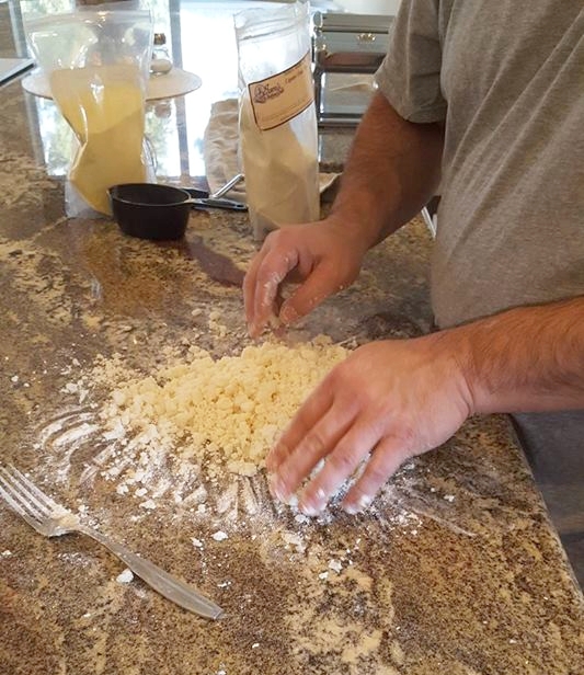 Baked potato for gnocchi