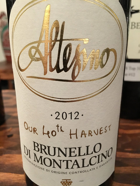 Altesino Brunello di Montalcino Our 40th Harvest