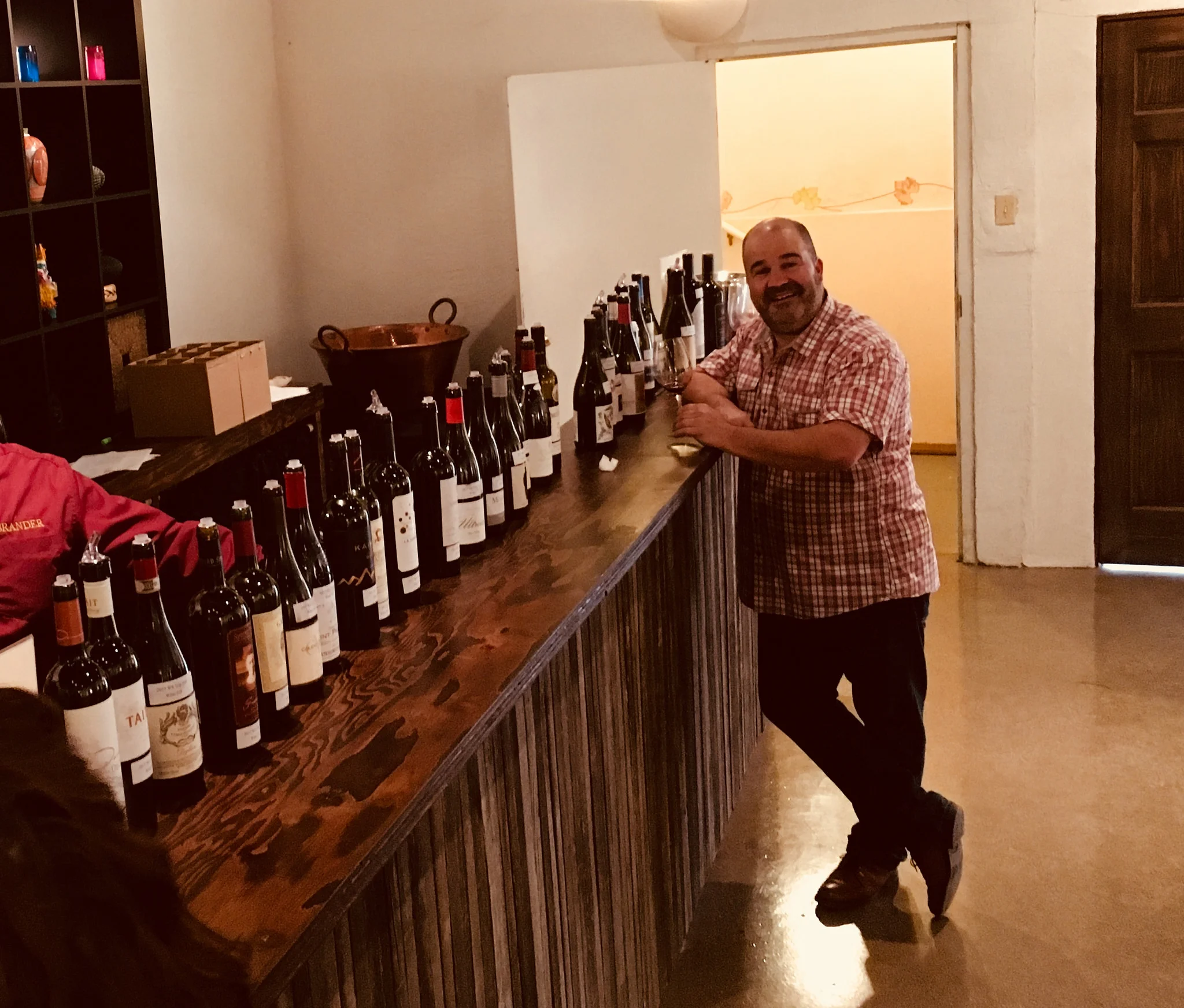 The end of the Wine Spectator Top 100 Tasting
