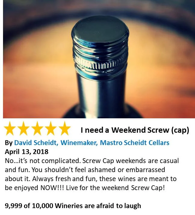 Weekend Screw Cap