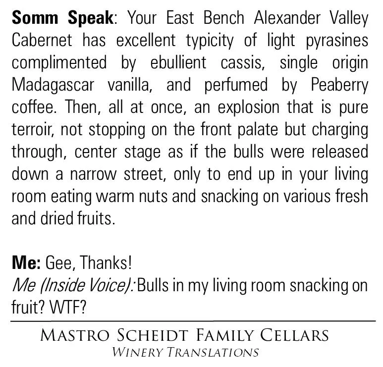 Somm Speak