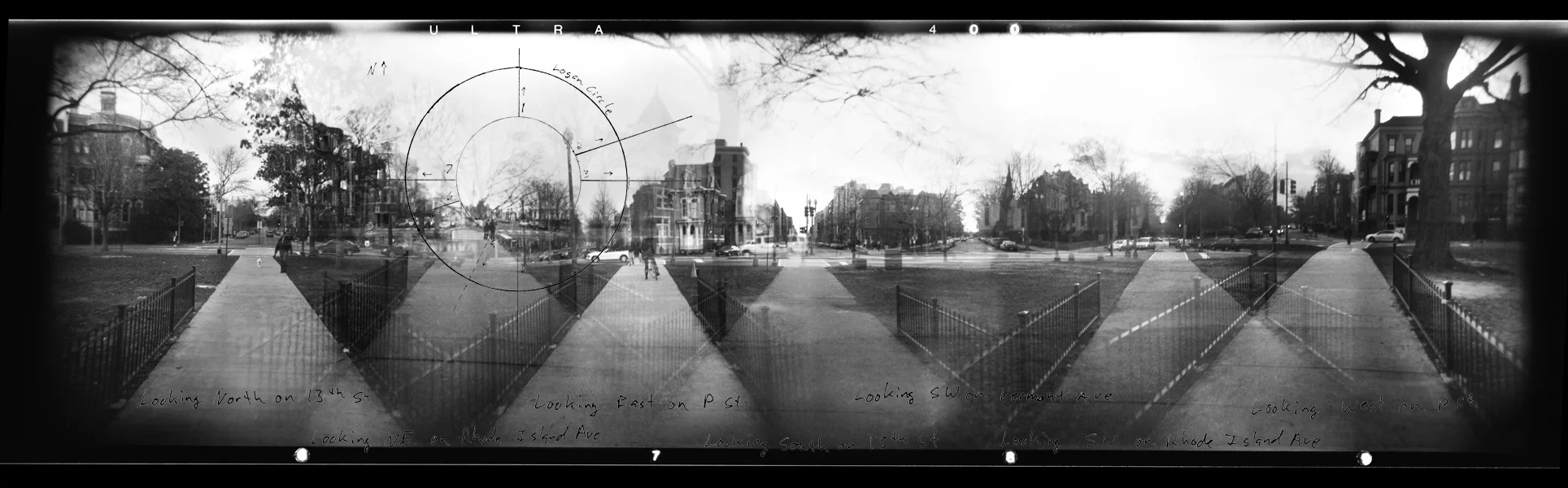 Looking Out From Logan Circle