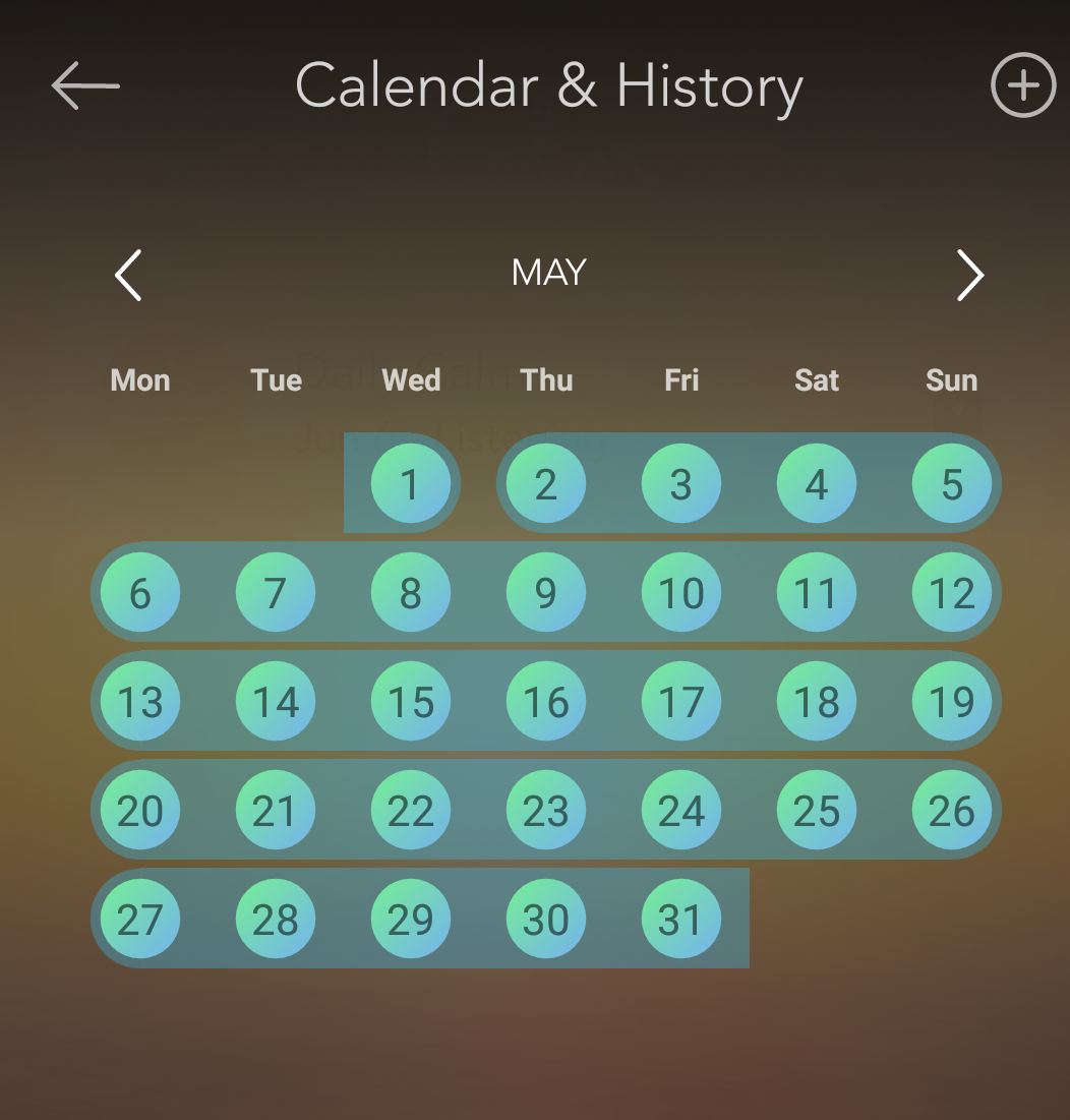 May Meditation Progress