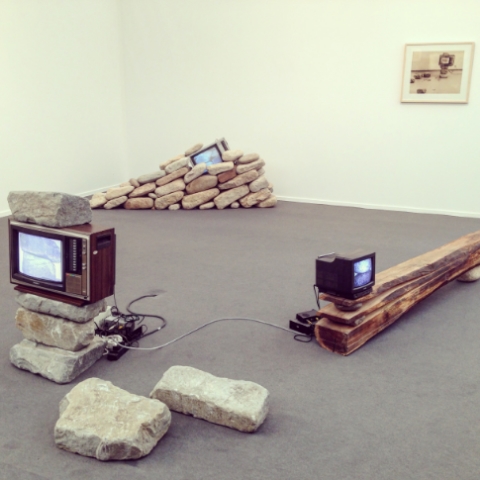 Gallery Hyundai’s Untitled (TV and Stone)