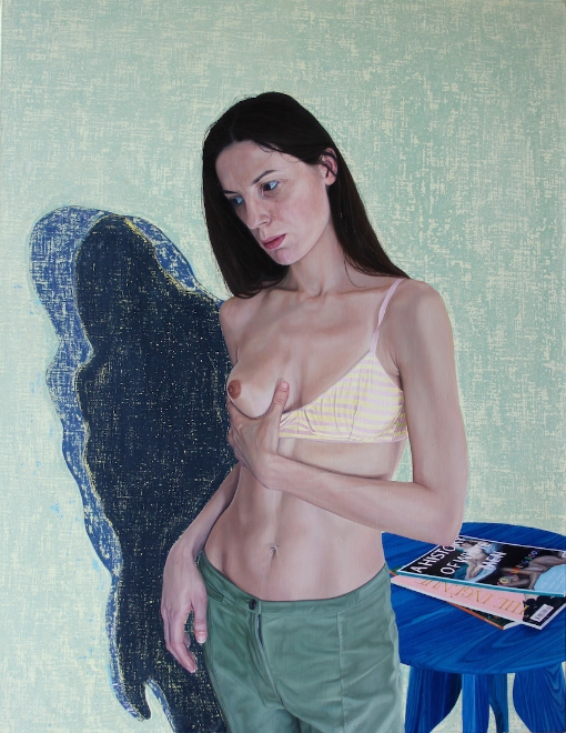 Contrary Mary , 26 x 34 inches, Oil on Linen 