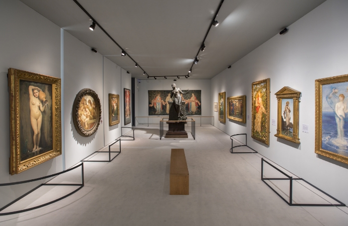 Installation View of Botticelli Reimagined