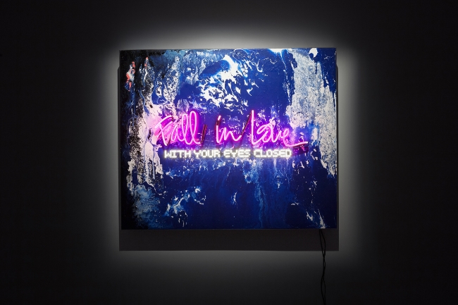 Olivia Steele, Fall In Love With Your Eyes Closed , 2016