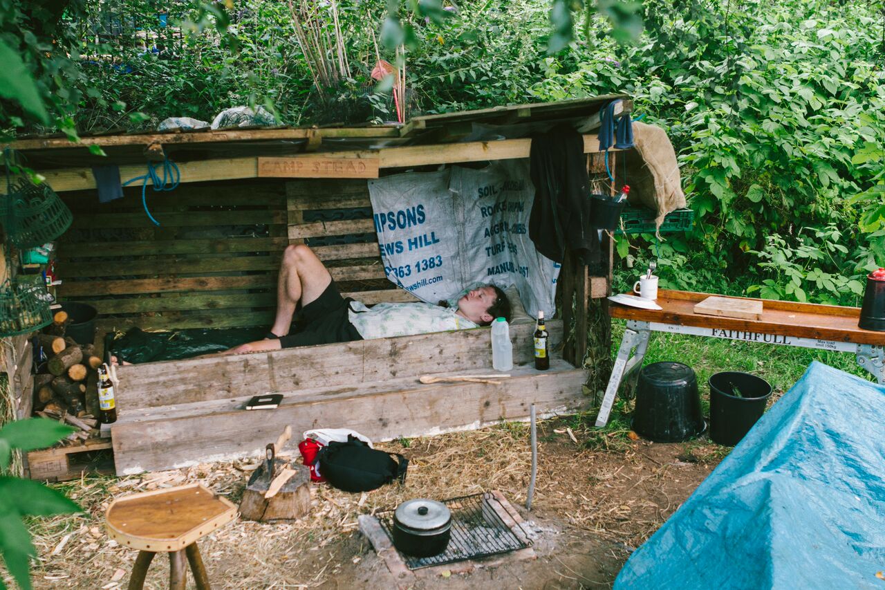 A guest inside In a Survival Situation by Dmitri Galitzine