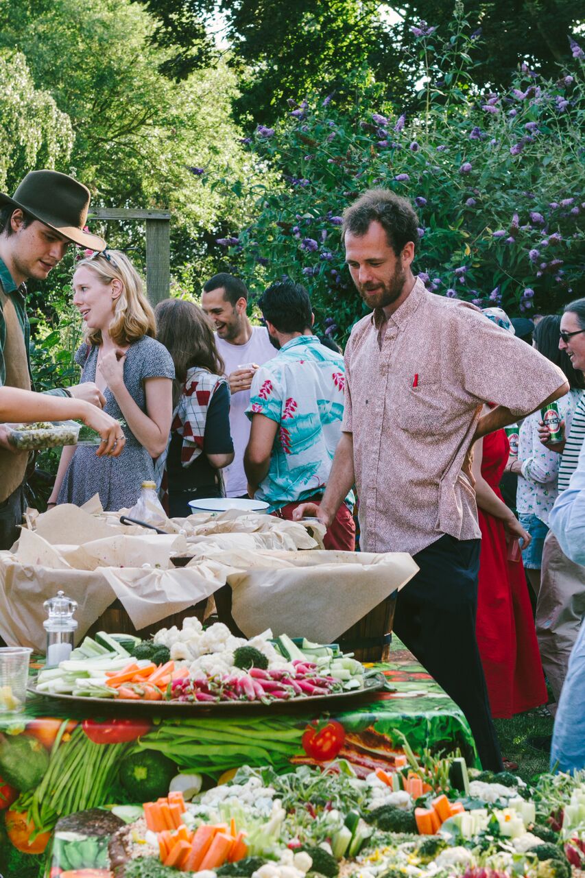 Food by Jamie Hazeel, founder of The Little Yellow Door