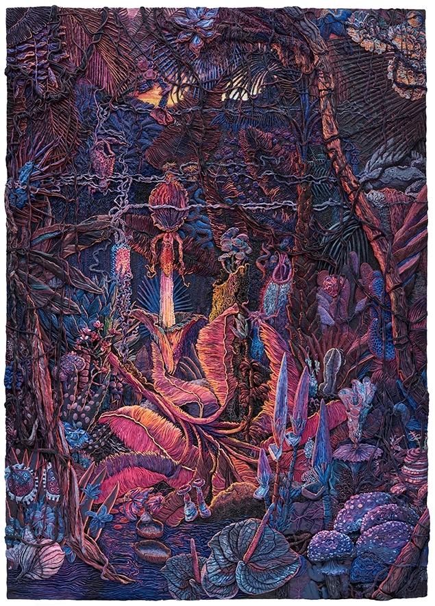 Henry Hudson, 18:00 - 20:00, Plasticine on aluminium board, 210 x 150 cm, Executed in 2016