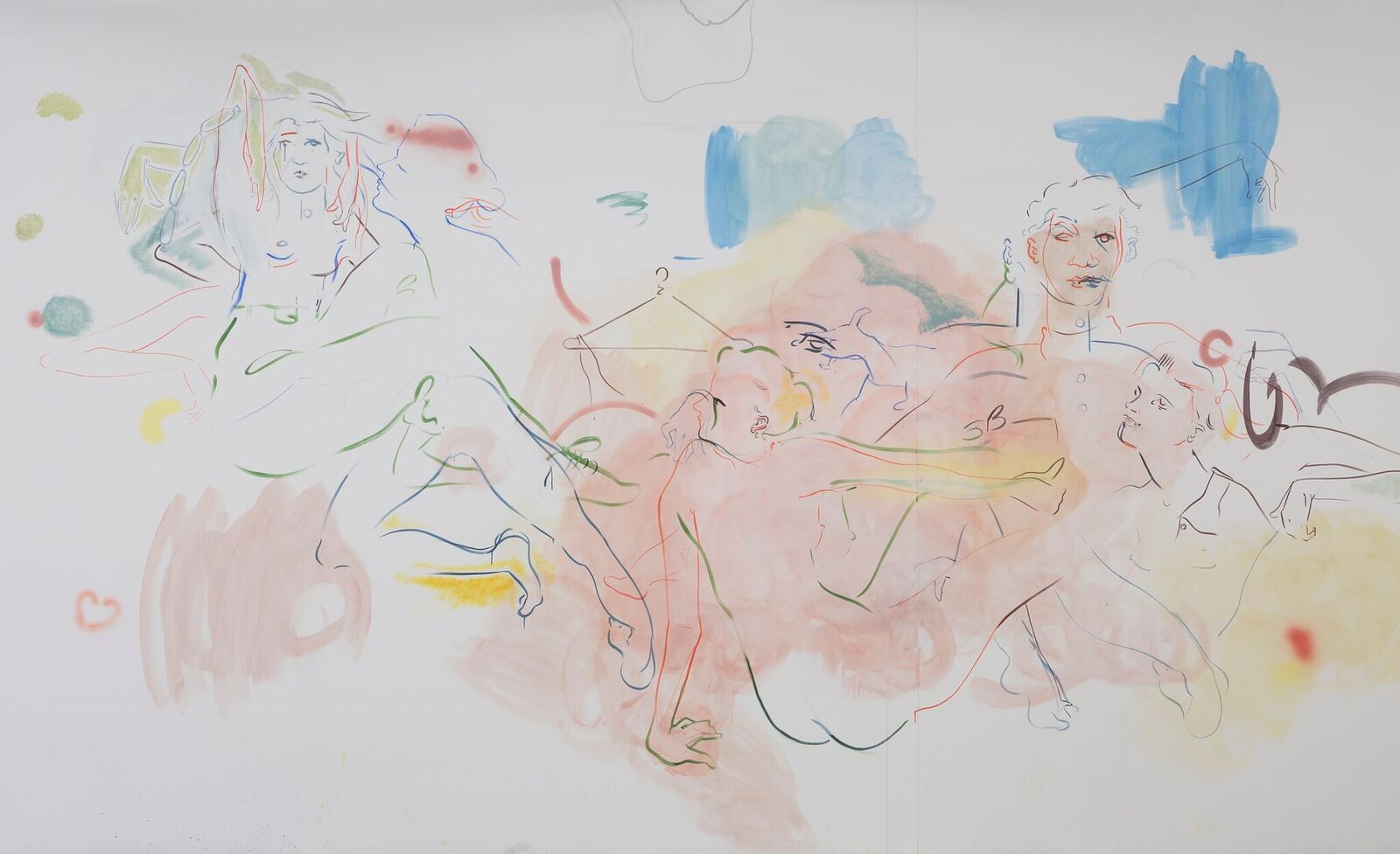 Installation view of Mondo Throb, Bosse & Baum