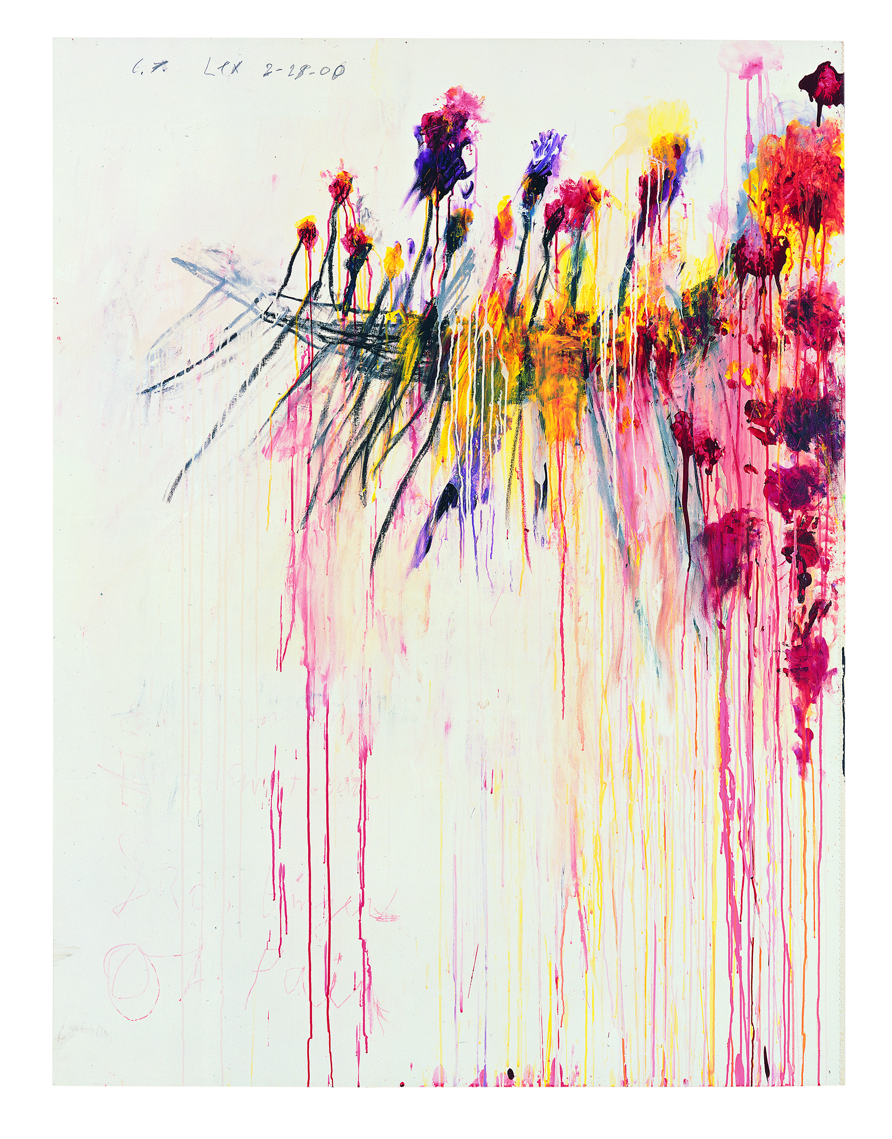 Coronation of Sesostris Part V Photograph: © Cy Twombly Foundation