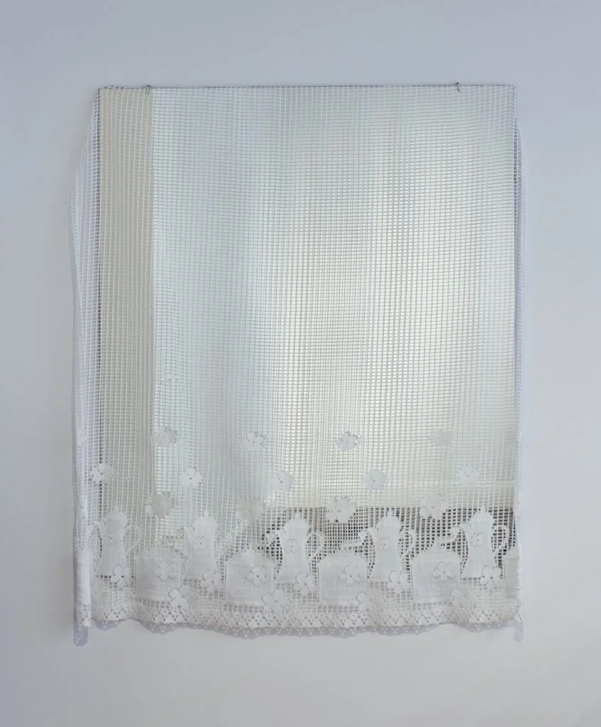 Kader Attia, Ritual #1 , 2017 mirror with fabric. Photo: Max Yawney. Courtesy the Artist and Lehmann Maupin, New York and Hong Kong