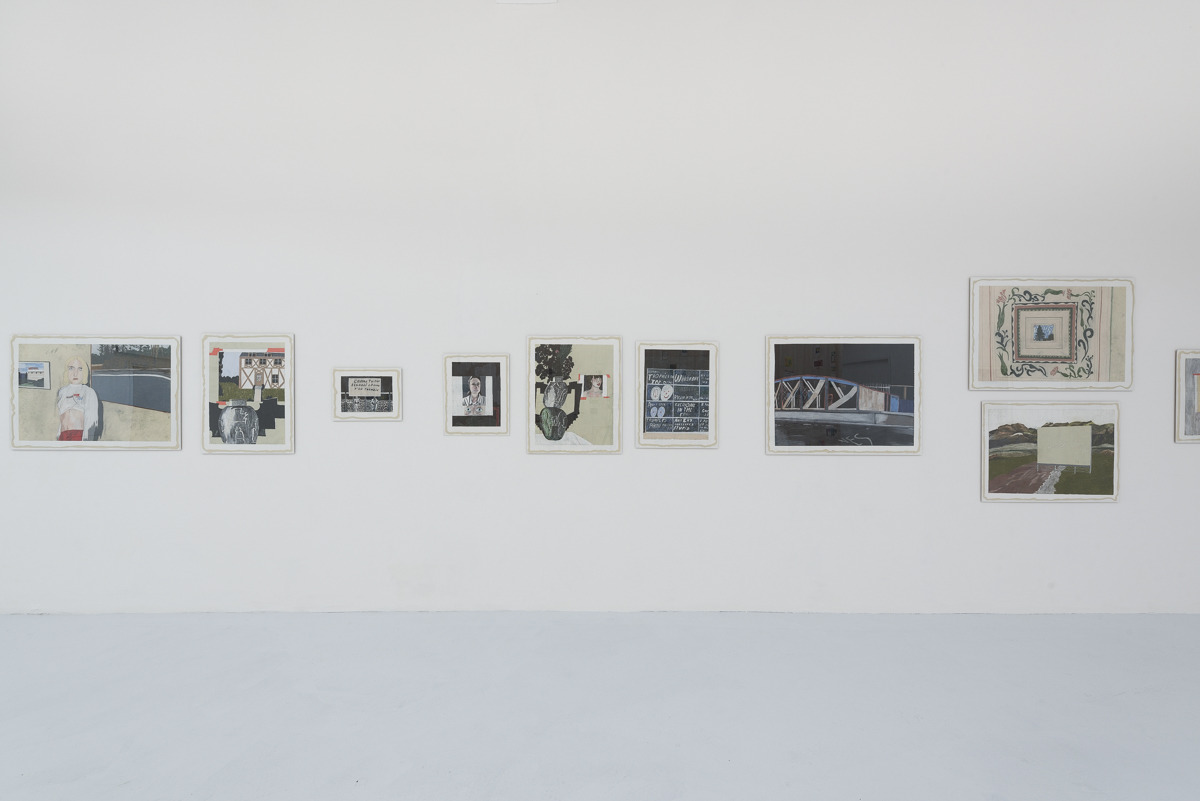 Morning Defeats - Marie Jacotey, installation view, 2017, Hannah Barry Gallery