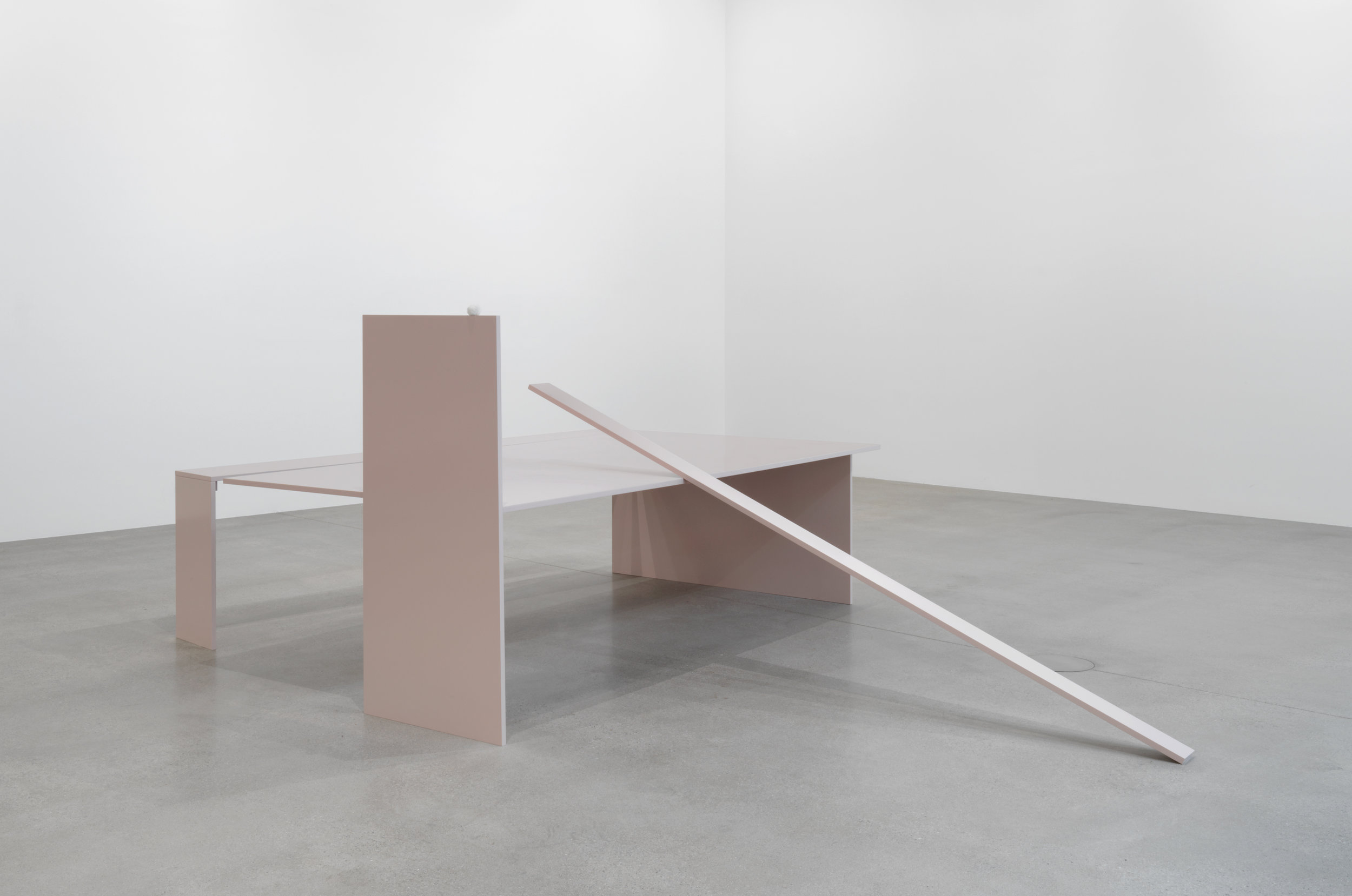 Let’s All Chant (2017), Painted steel and pompom. © Rebecca Warren, Courtesy Maureen Paley, London, Matthew Marks Gallery, New York, Galerie Max Hetzler, Berlin. Photo: Tate.