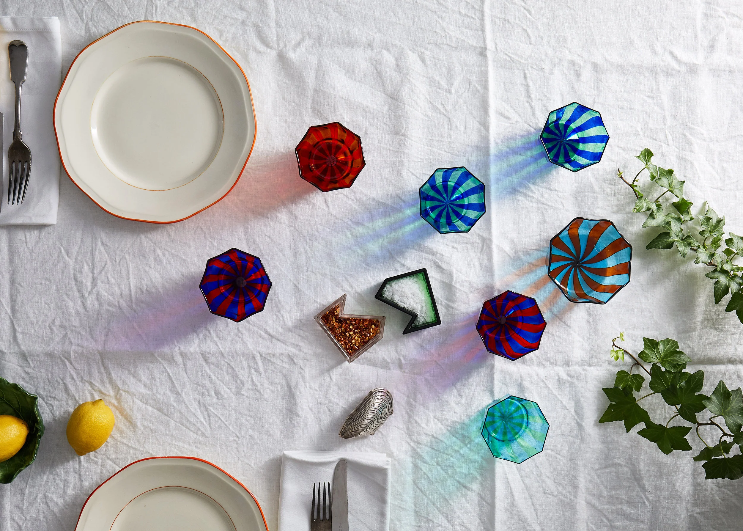 Rosanna Murano Class Collection shown at Operae Design Fair, Turin