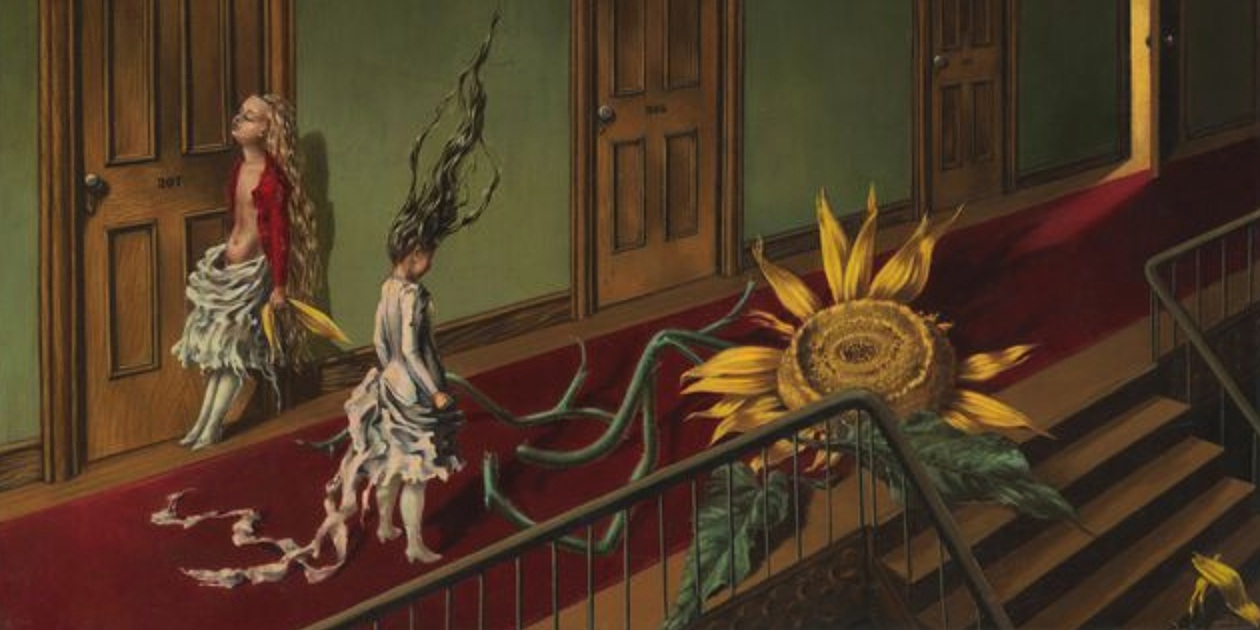 Dorothea Tanning Eine Kleine Nachtmusik 1943, courtesy of Tate Modern, London.