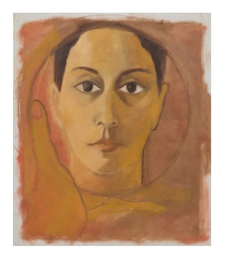 Luchita Hurtado Untitled (Self-Portrait) c. 1968, courtesy of Serpentine Sackler Gallery, London.