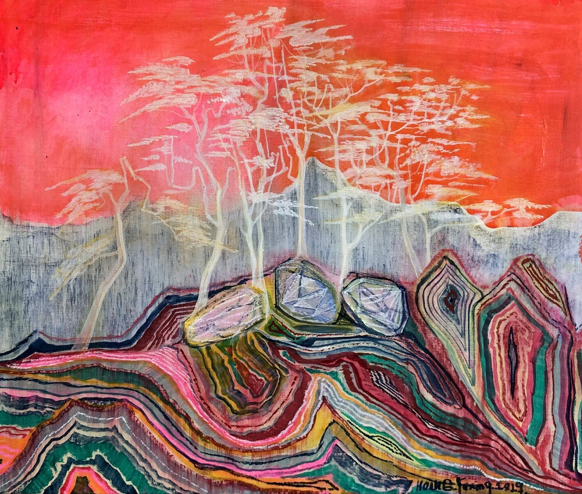 Huang Yuxing Stone Forest 2019, courtesy of König Galerie, London.
