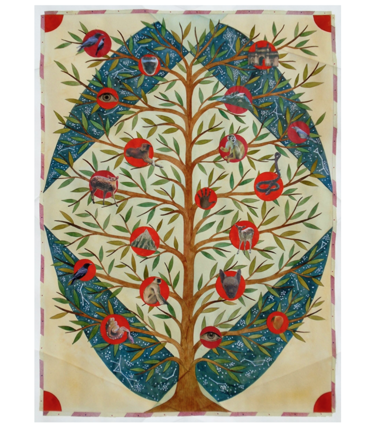 Rithika Merchant, Memory Tree 2019, courtesy of Galerie LJ, Paris.