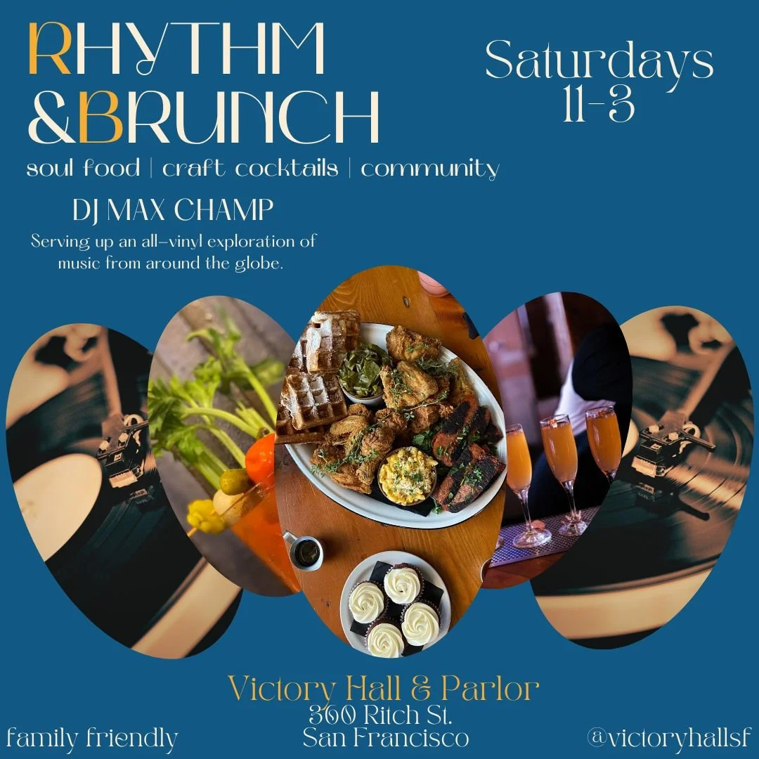 Rhythm &amp; Brunch EVERY SATURDAY 
