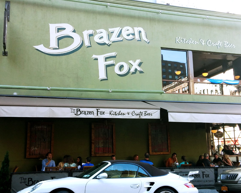 Brazen Fox _ Exterior Sign