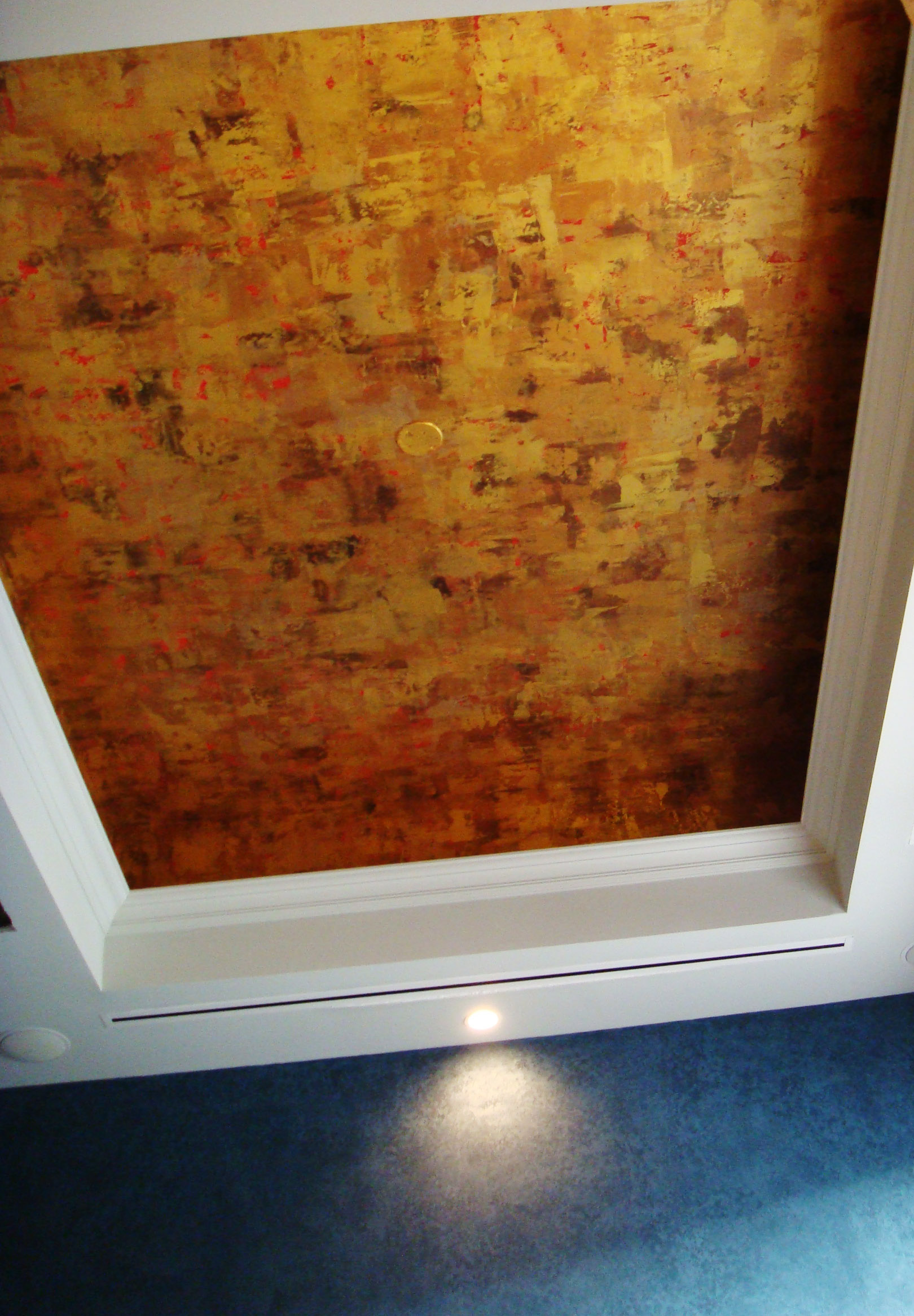 Ceiling Tray: Metallic "Cork" 