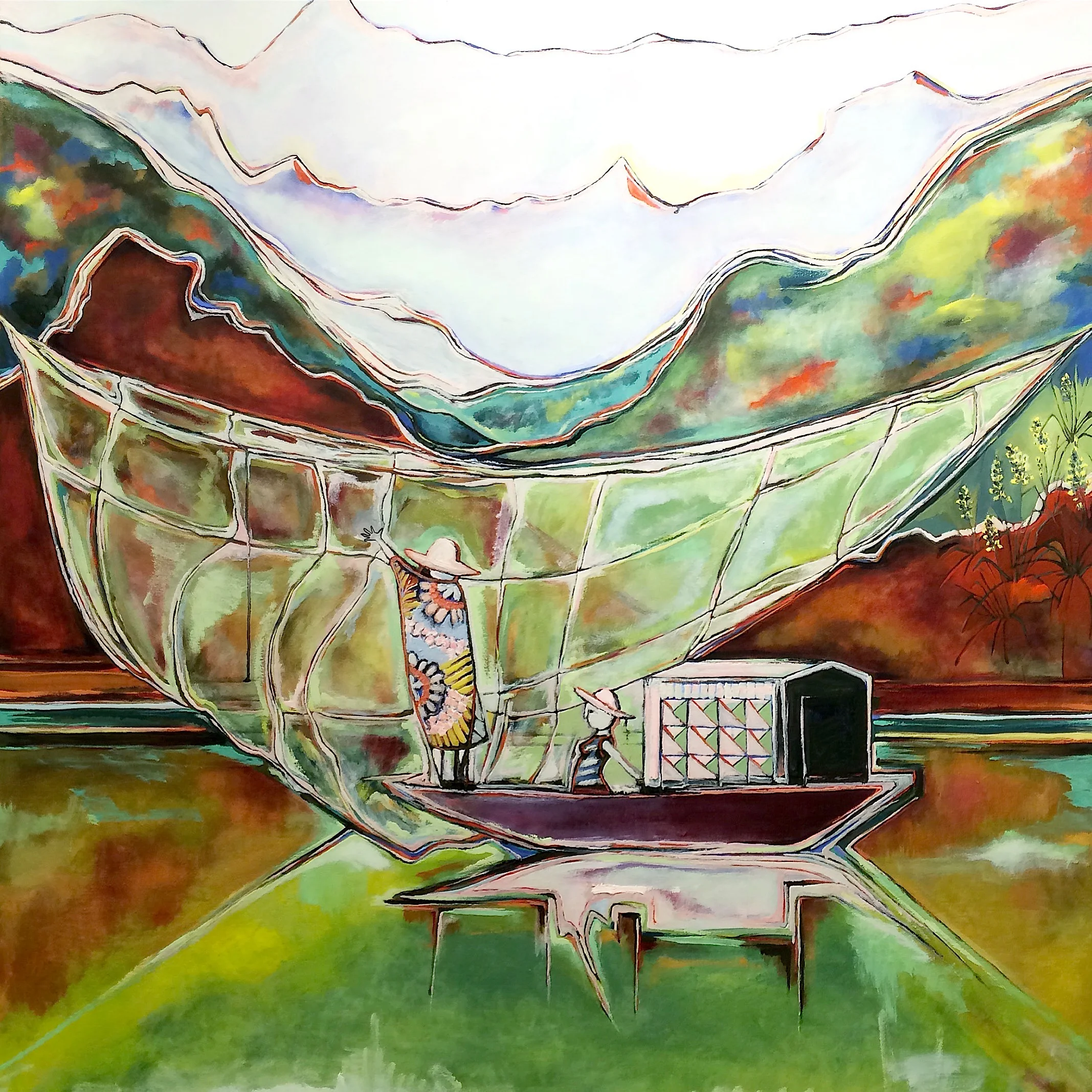 River Wash I (laundry day) (2016)
